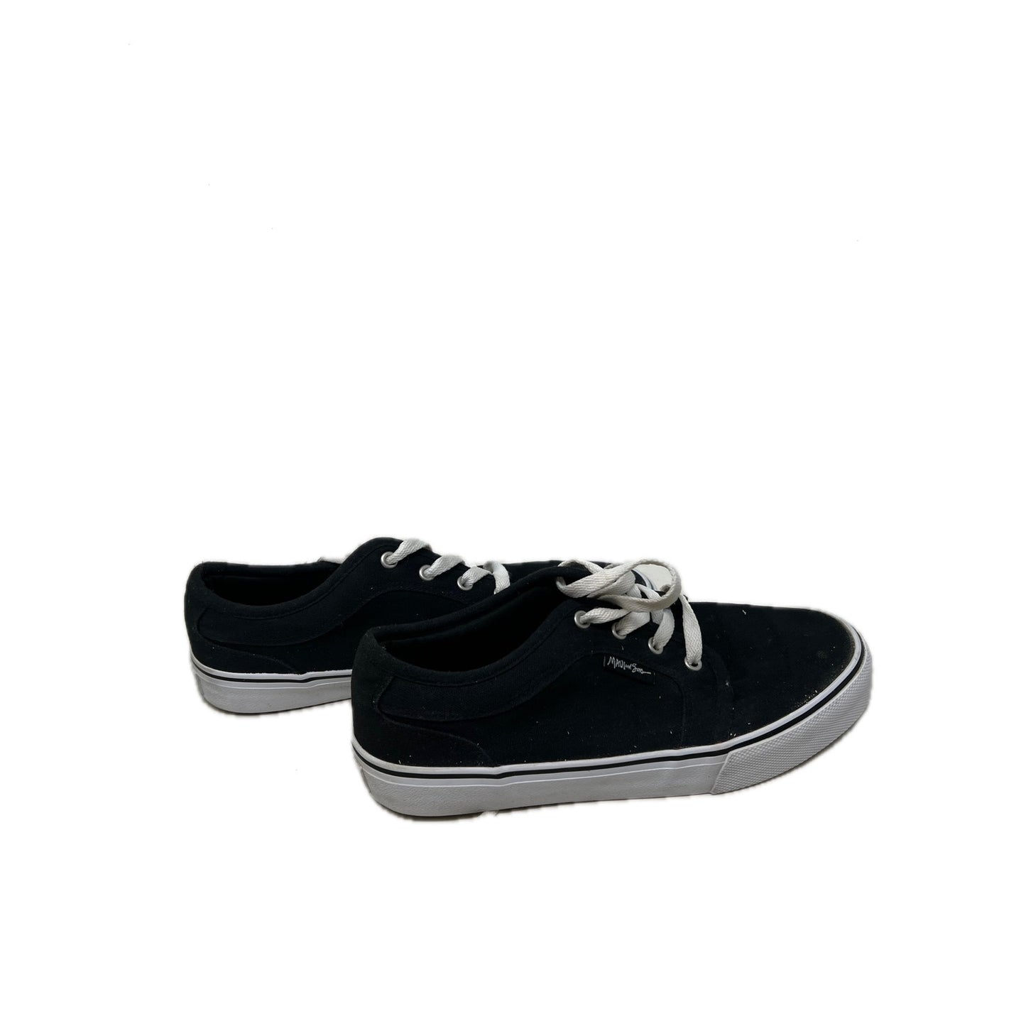 Maui Jim Low Top Canvas Black Skate Sneakers Mens 9.5