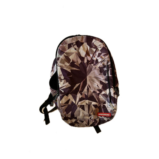 Sprayground Beige Diamond Backpack
