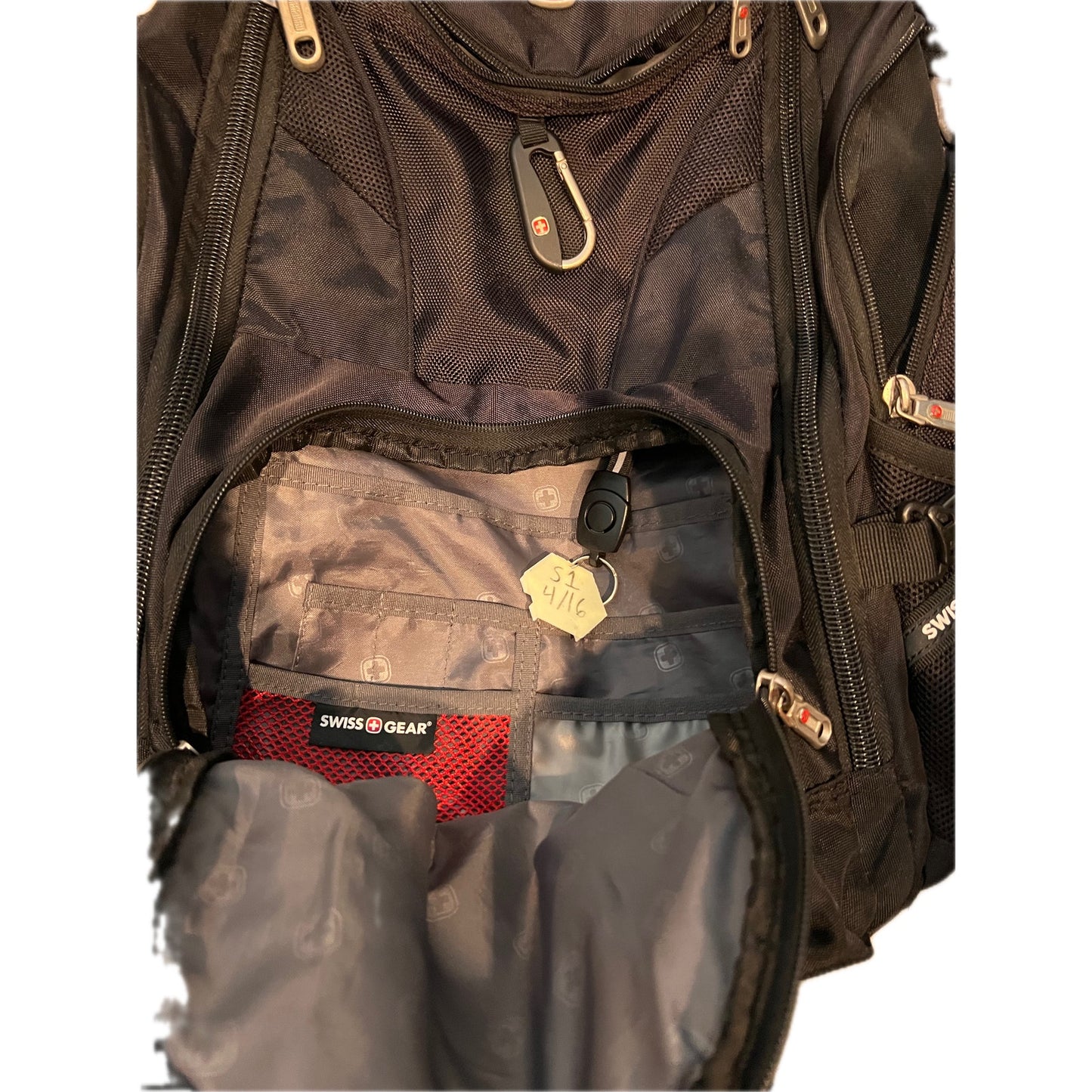 Swiss Gear 1900 ScanSmart Laptop Backpack Black Black