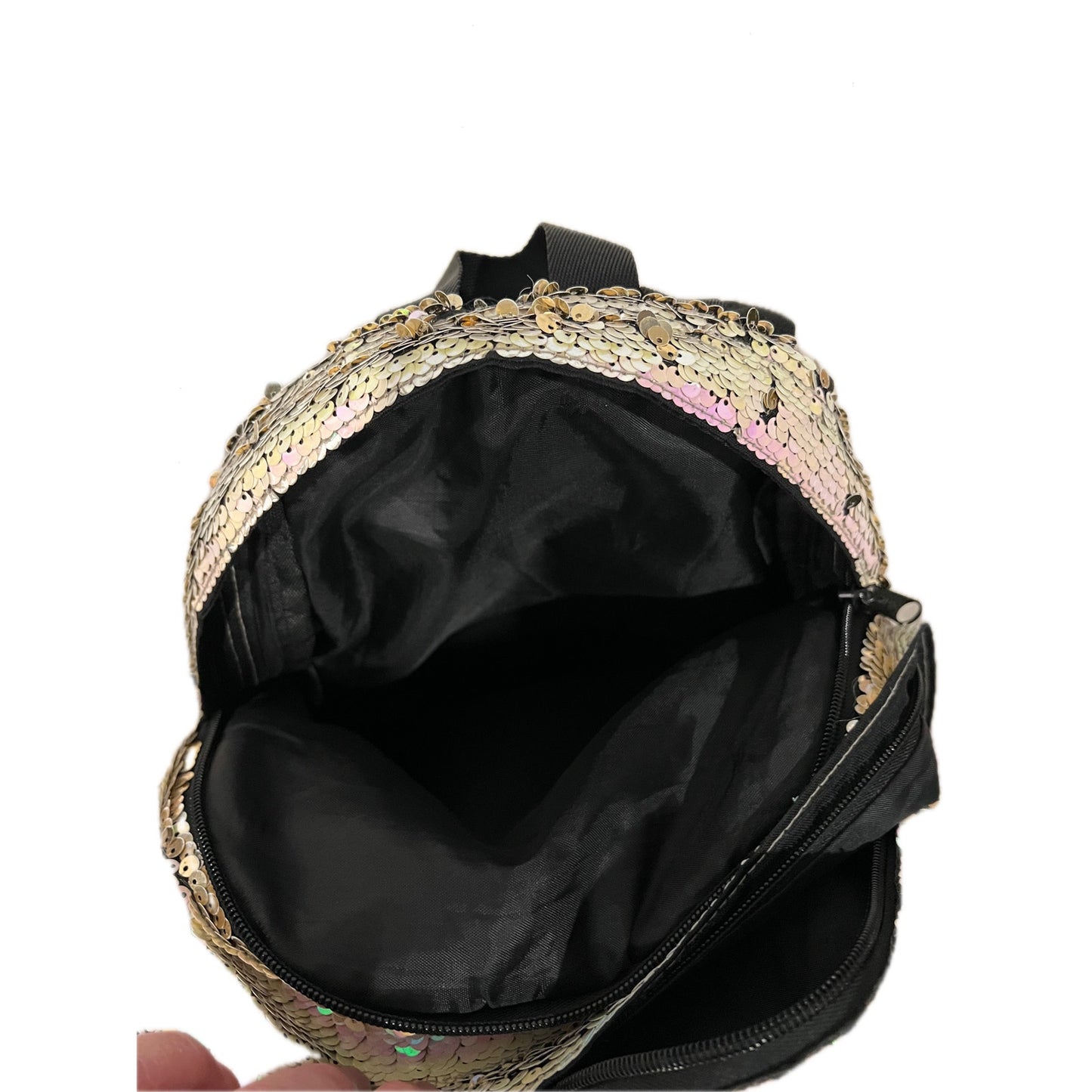 Pink Victoria Secret Pink Sparkle Multi Compartment Backpack