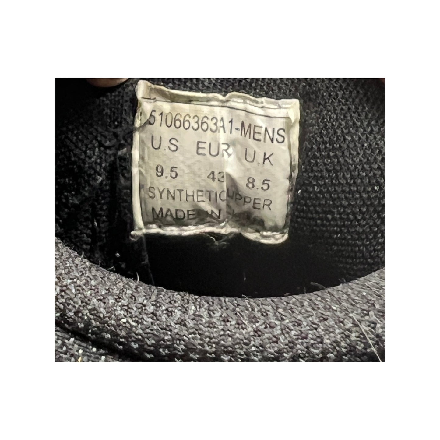 Levi's Mens 520 BB Hi FM Black Hightop Sneaker Mens 9.5