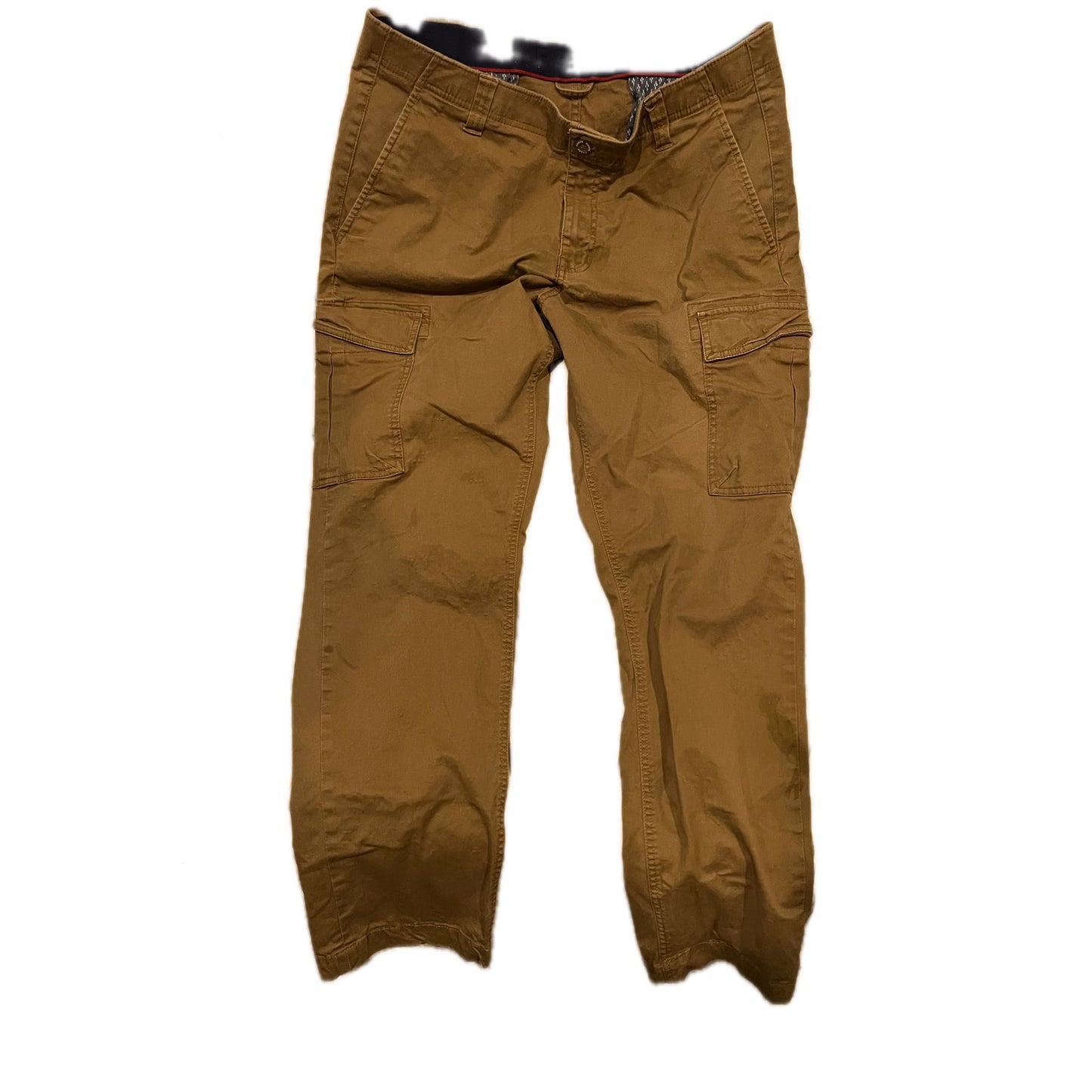 Chaps Tan Straight Chinos Mens 36x32