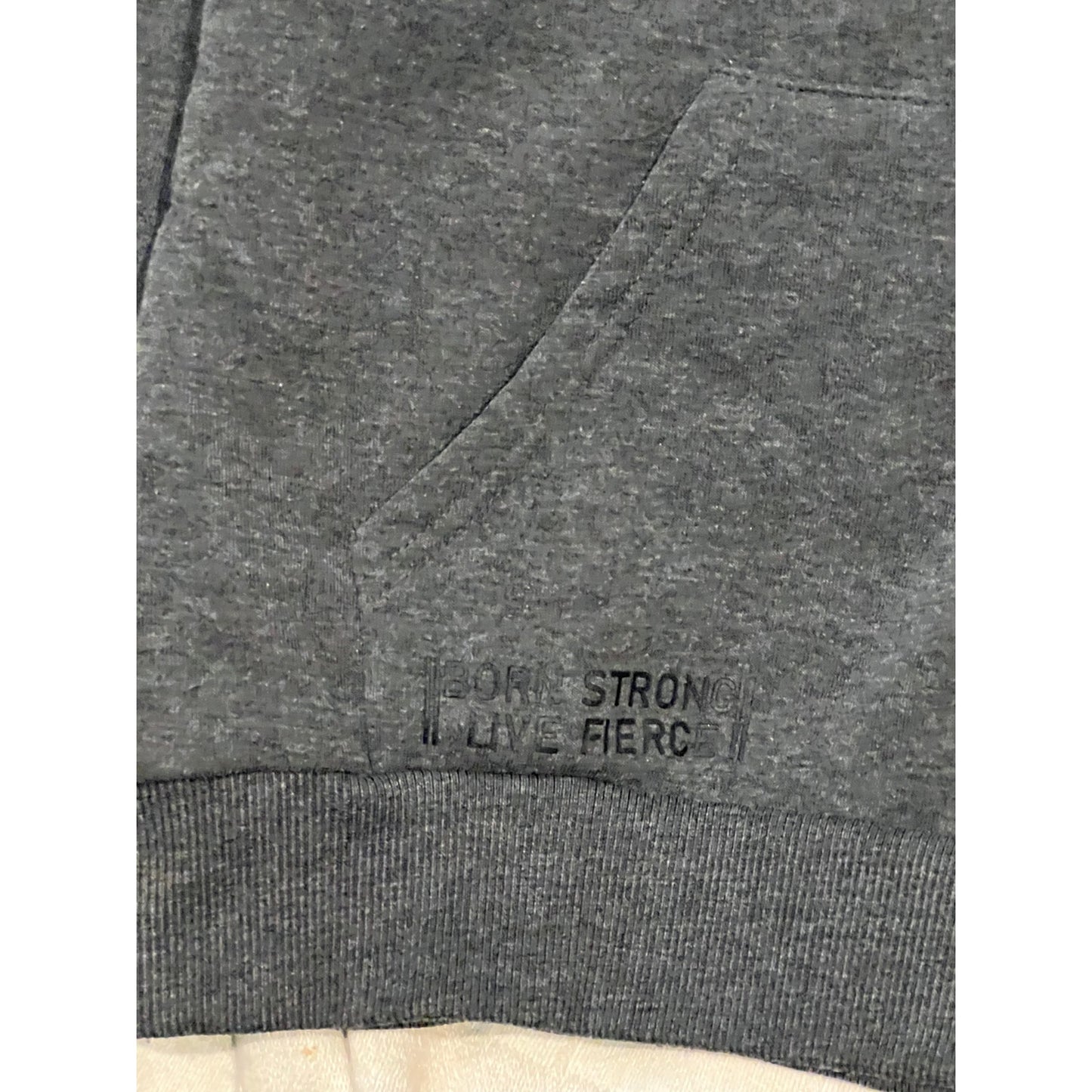 Savage by Galaxy Harvic Gray Hoodie Mens Small
