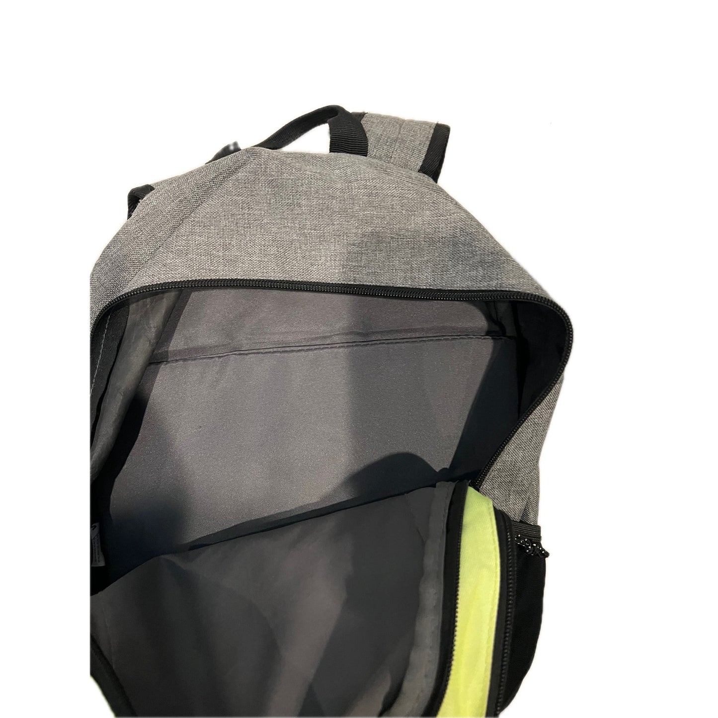 Volcom Diagonal backpack Gray Black w Yellow Trim