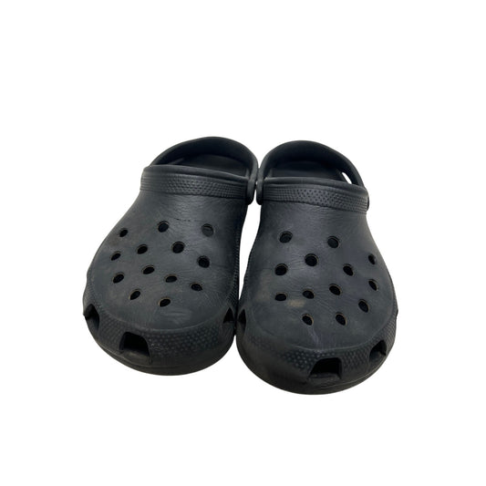 Crocs Charcoal Gray Clogs Mens 10 Womans 12