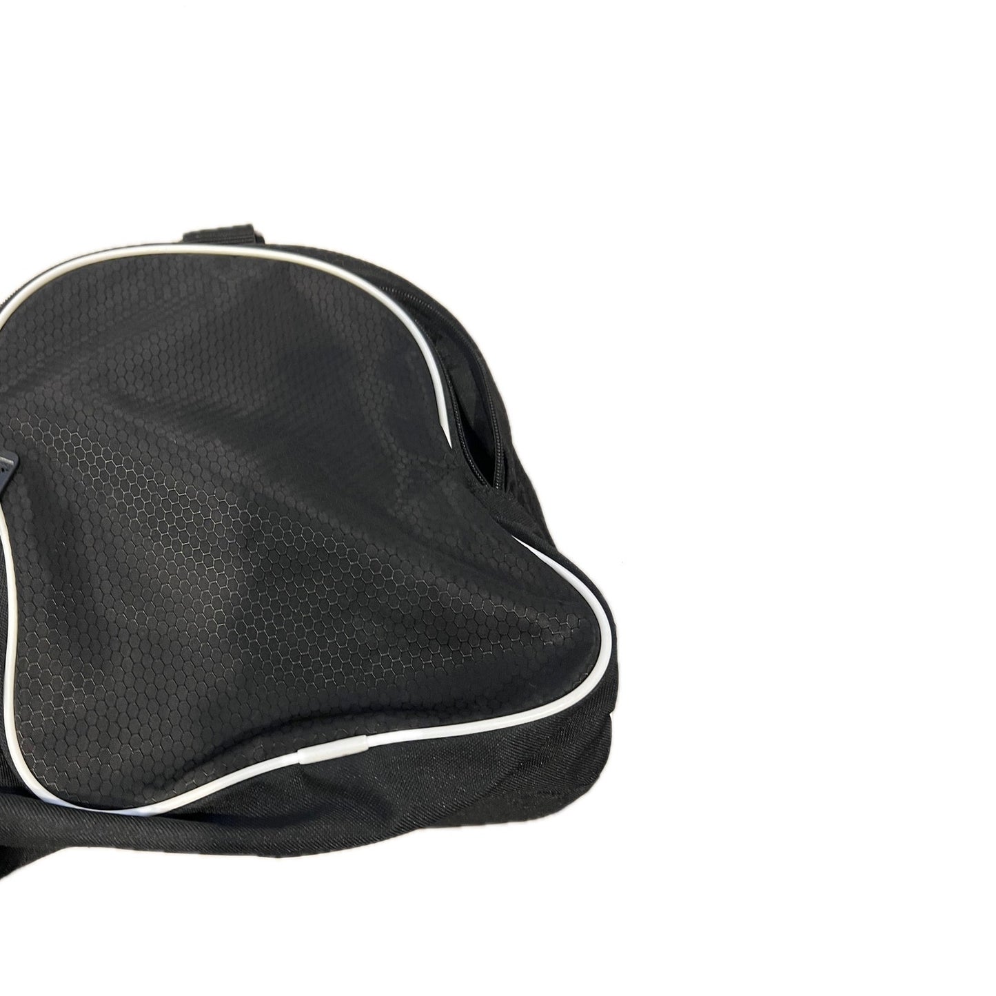 Adidas Defender Small 16"x10"x8" Black White Duffel Gym Bag