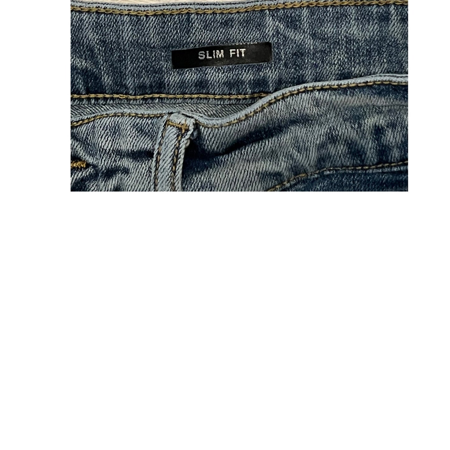 ANOM ANM138SF Slim Blue Jeans Men's 34x32
