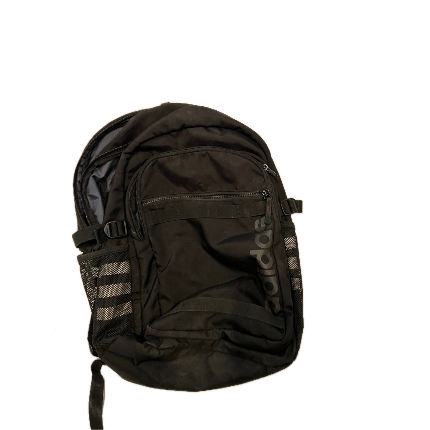 Mochila acolchada para portátil Adidas Prime 7 negra y blanca