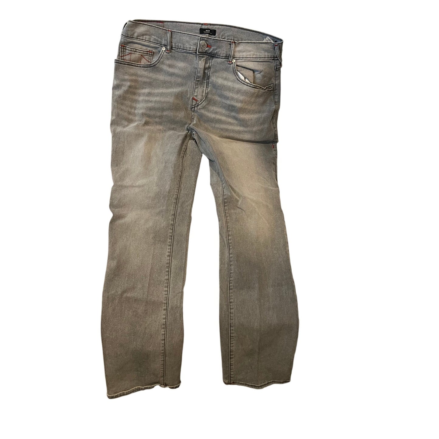 True Religion Relaxed Straight Ricky Jeans Mens 38x34