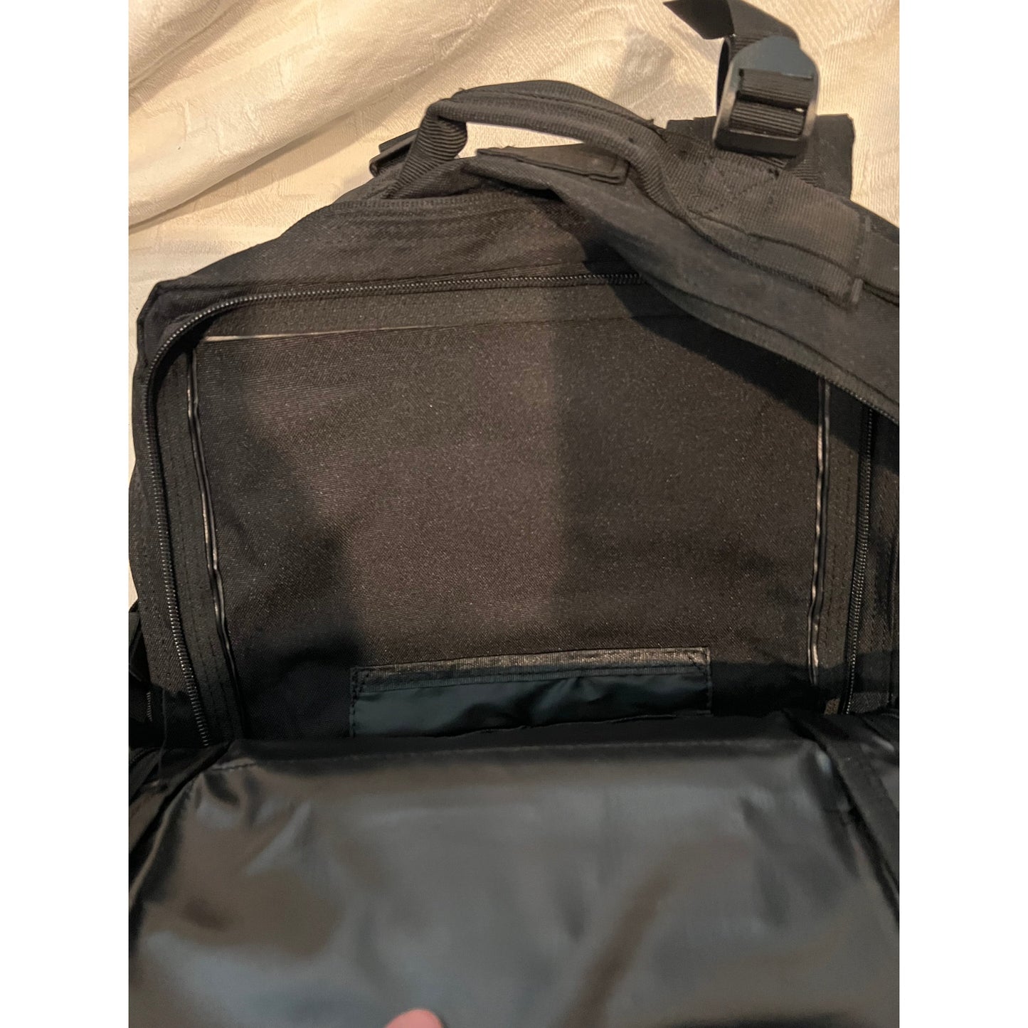 Sac à dos tactique Taoxiaolu avec patch USA, noir, 35L