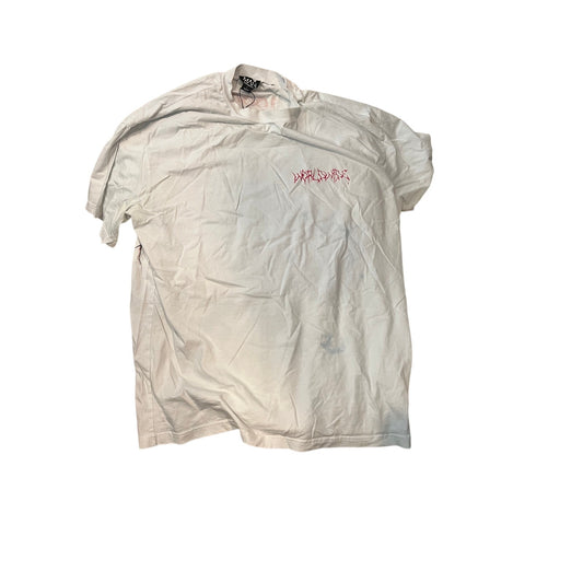 BooHooMan Worldwide White T-Shirt Mens S