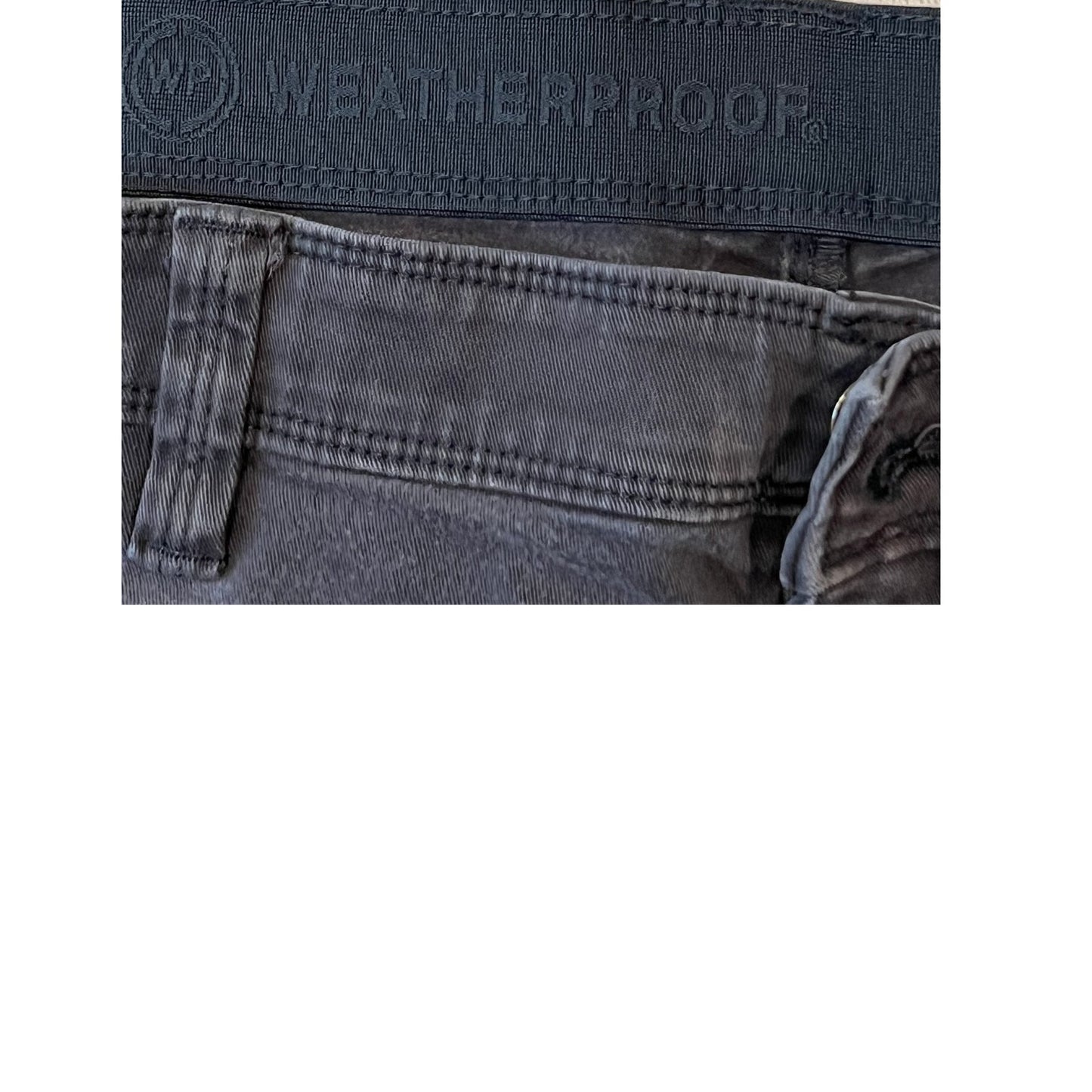 Weatherproof Blue Gray Denim Pants Mens 38x30