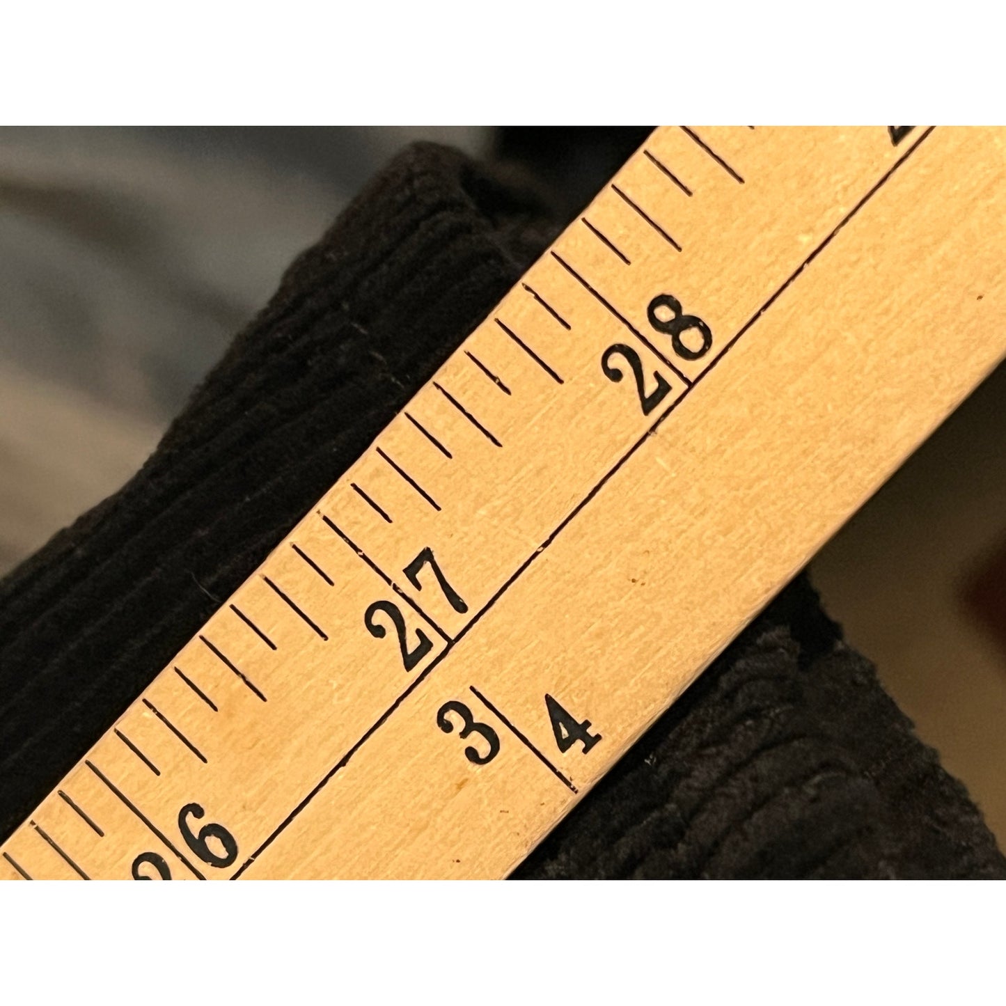 Empyre Loose Black Corduroy Pants Mens 33x28
