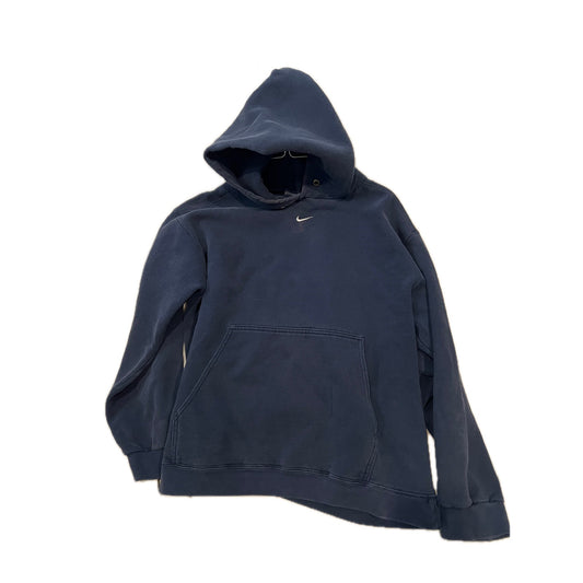 Nike Navy Blue Pullover Hoodie Sweatshirt - Size M