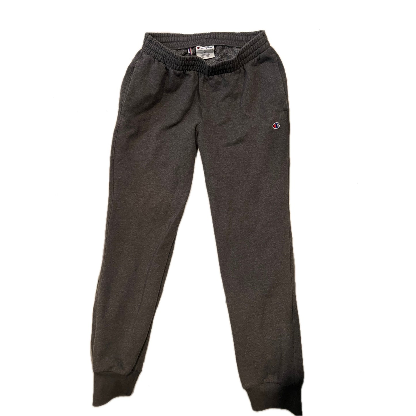 Pantalon de jogging Champion gris anthracite à revers pour homme taille M