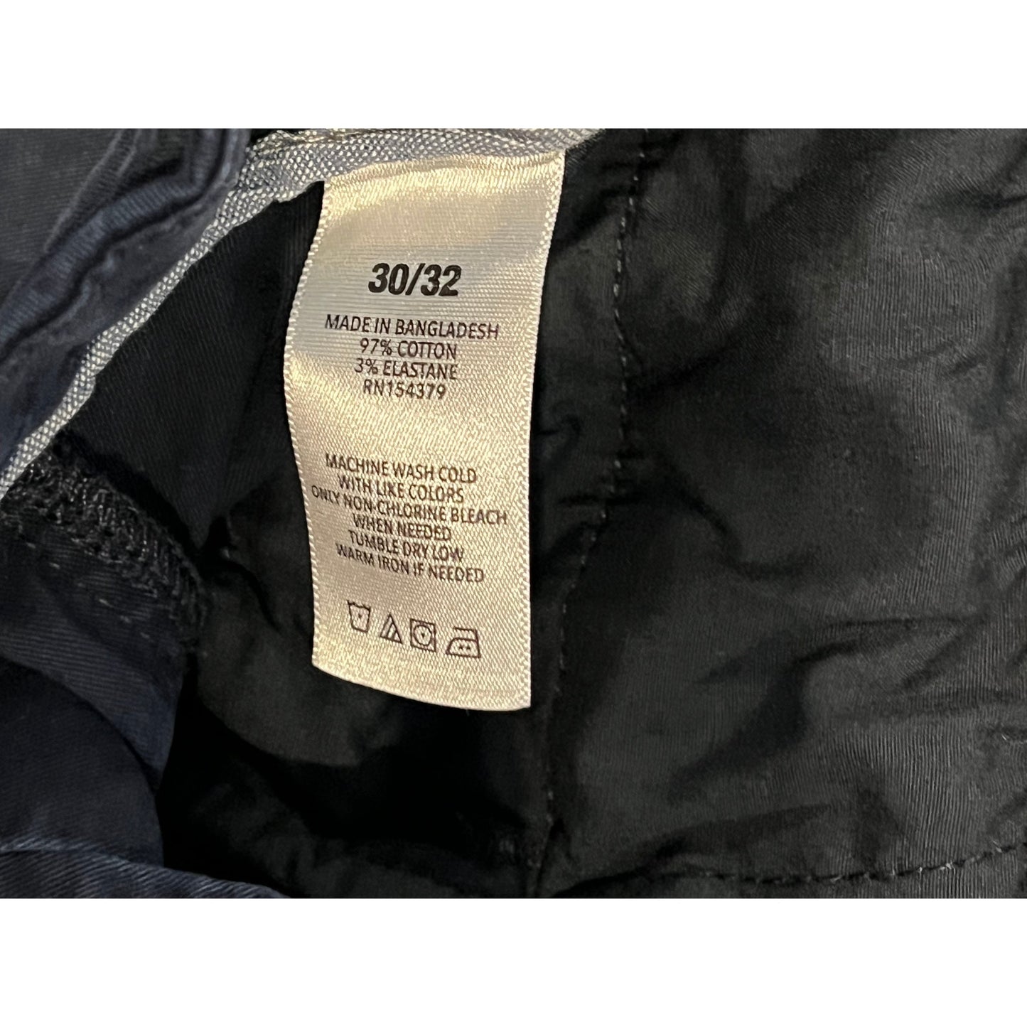 Aeropostale Navy Blue Slim Straight Chino Pants Mens 30x32