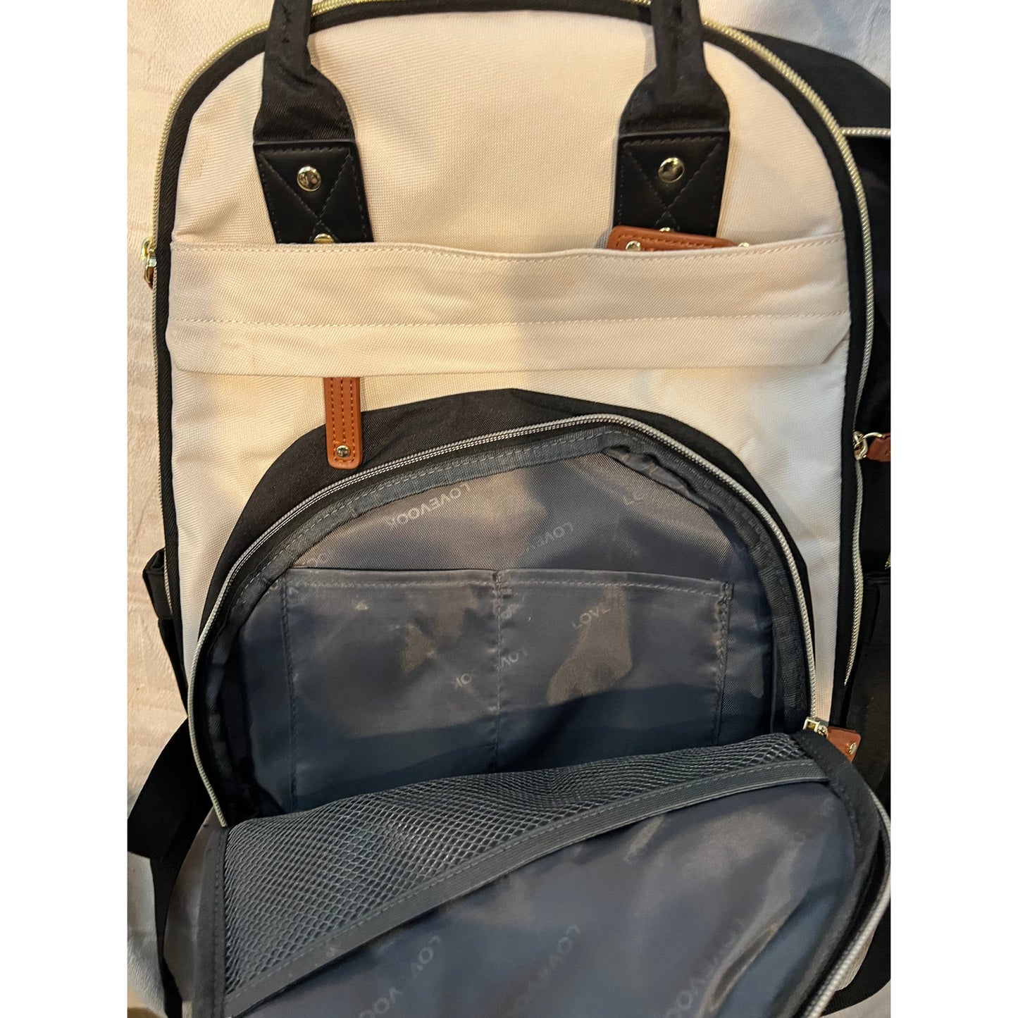 Lovevook Sac à dos pour ordinateur portable XL multi-compartiments rembourré