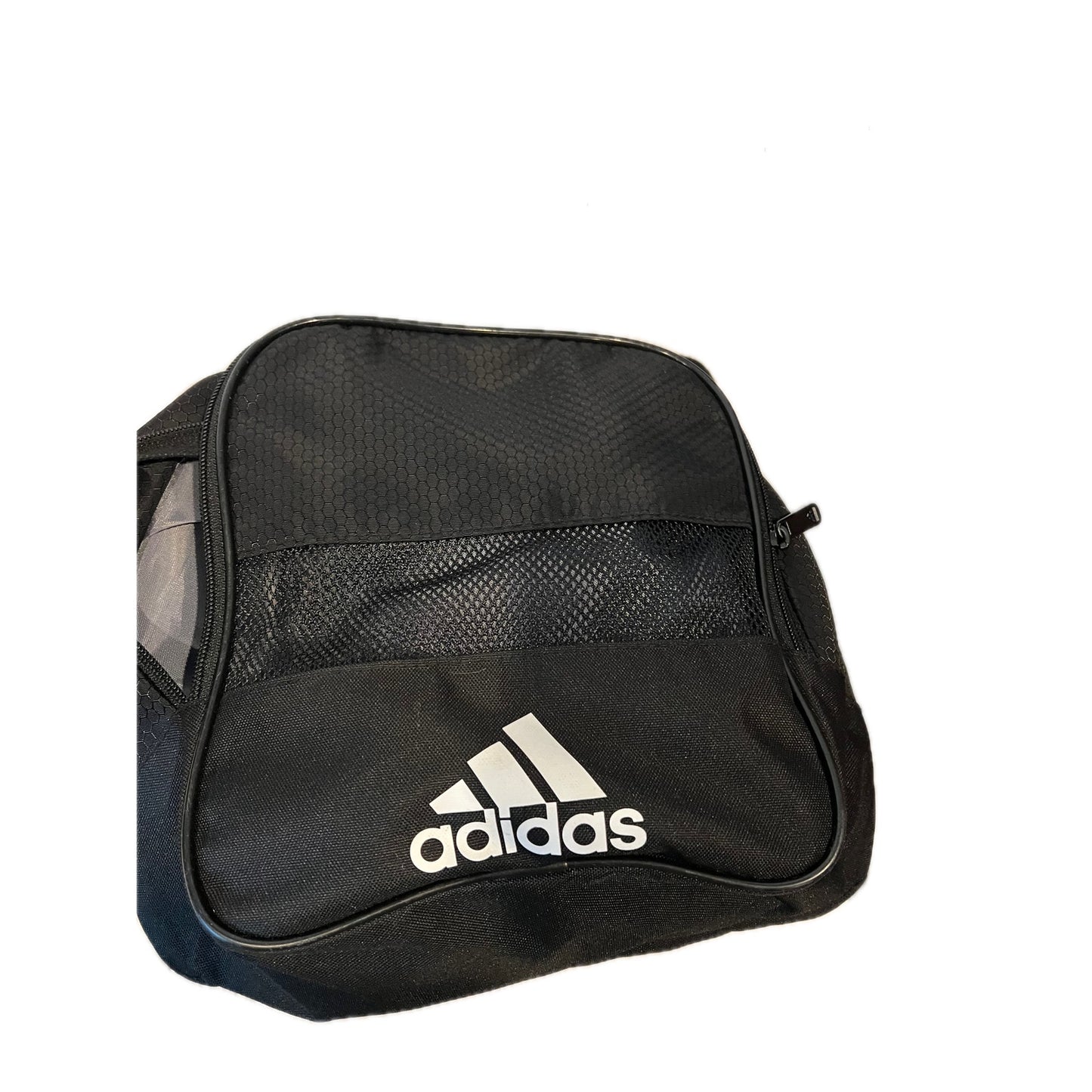 Adidas Defender Small 16"x10"x8" Black Duffel Gym Bag