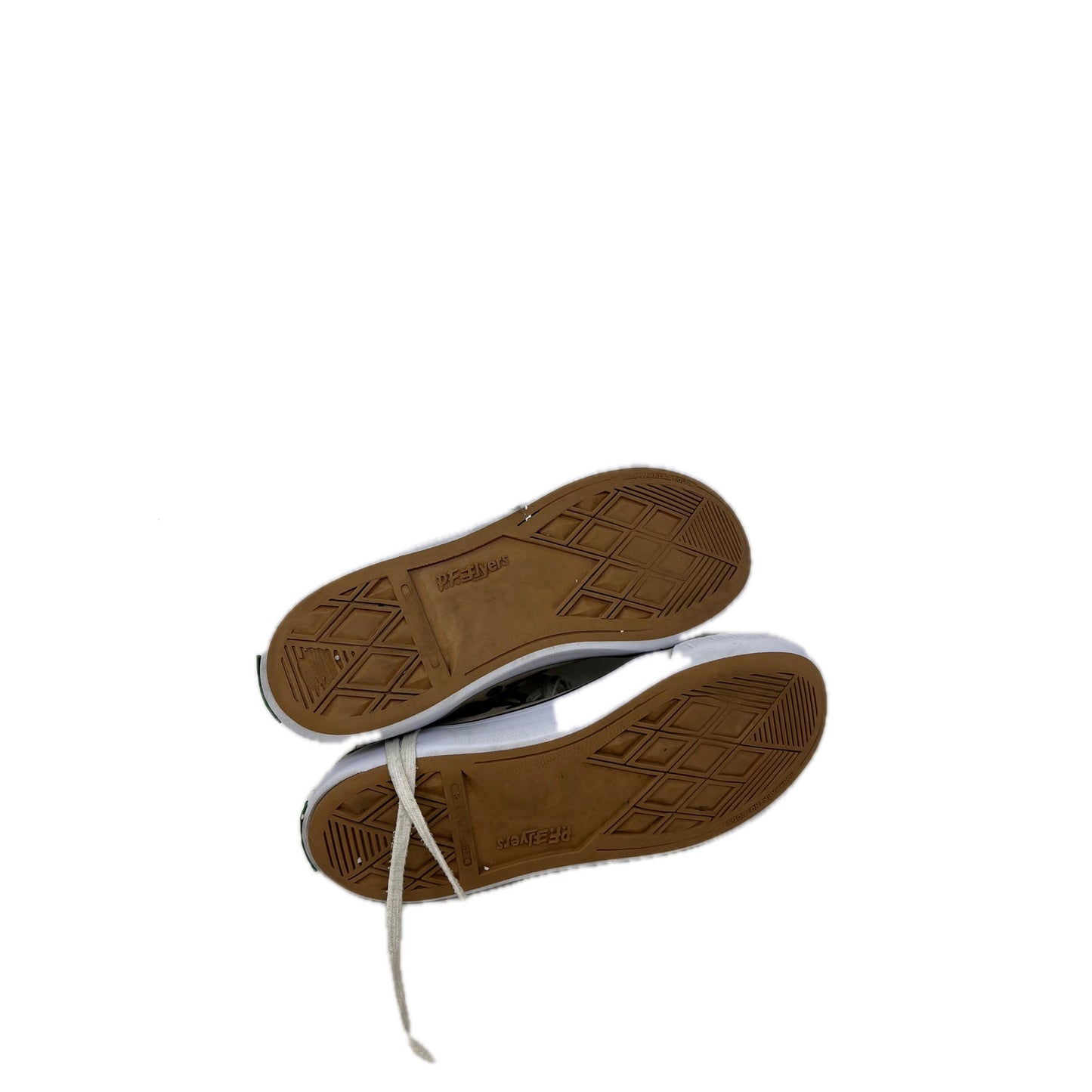 PF Flyers White Graffiti High Top Canvas Sneakers Mens 7.5