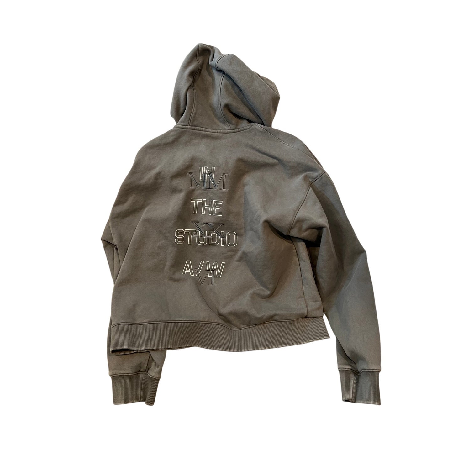 H&M Pull à capuche oversize gris "In The Studio" Homme Taille M