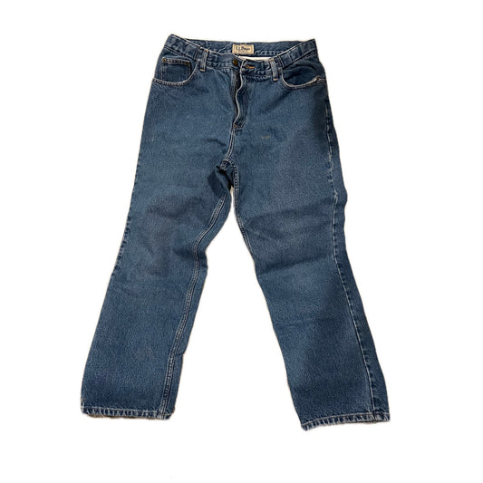 L.L. Bean Relaxed Fit Jeans Womans 14 Reg