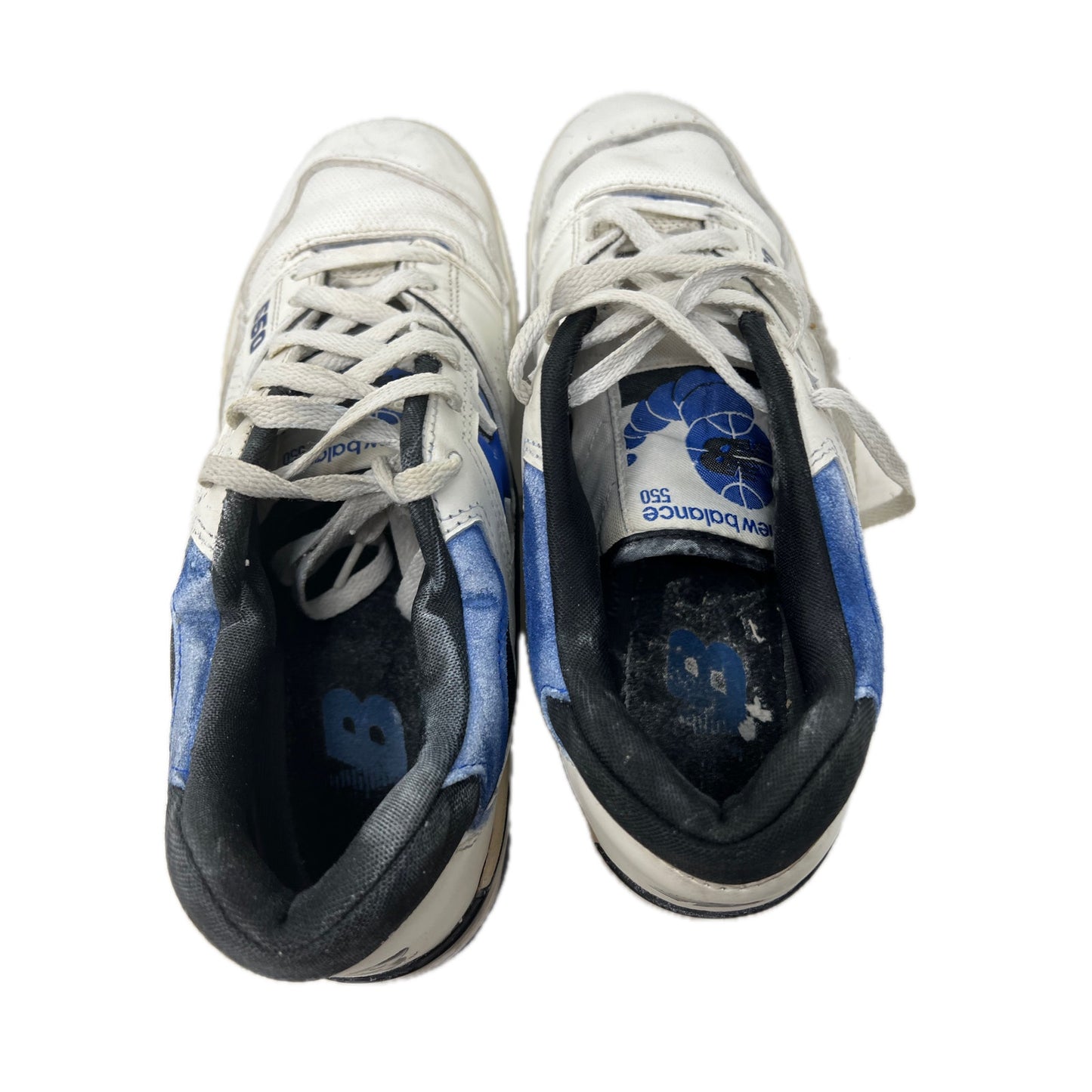 New Balance 550 Sea Salt Team Royal Homme 11