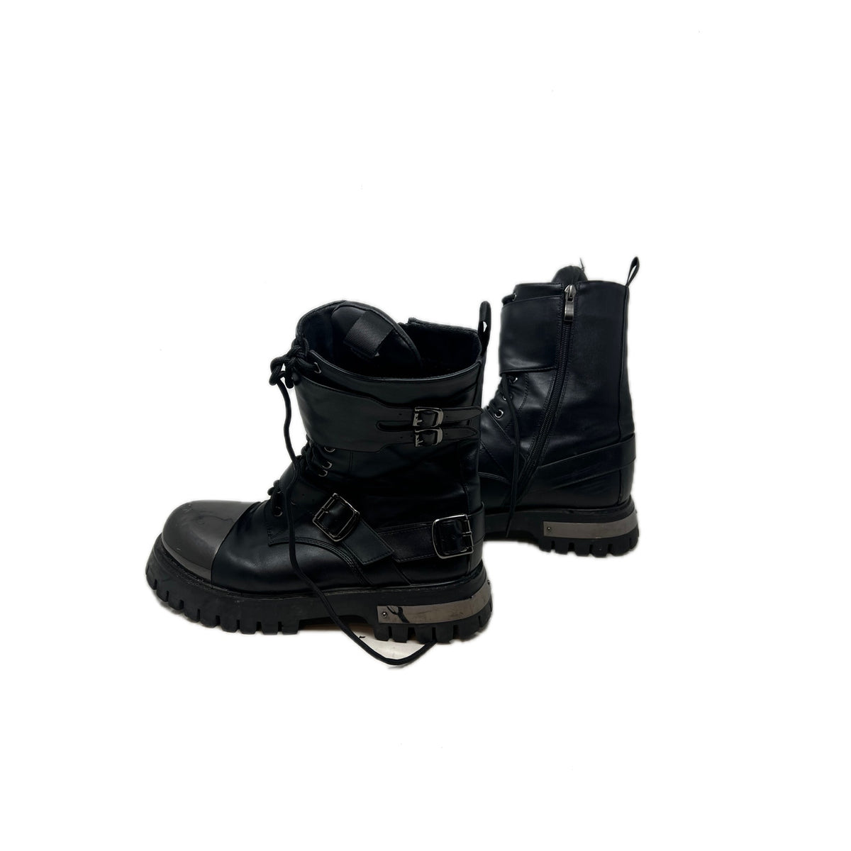 Koi Footwear Desolation Buckle Boots Mens 11.5