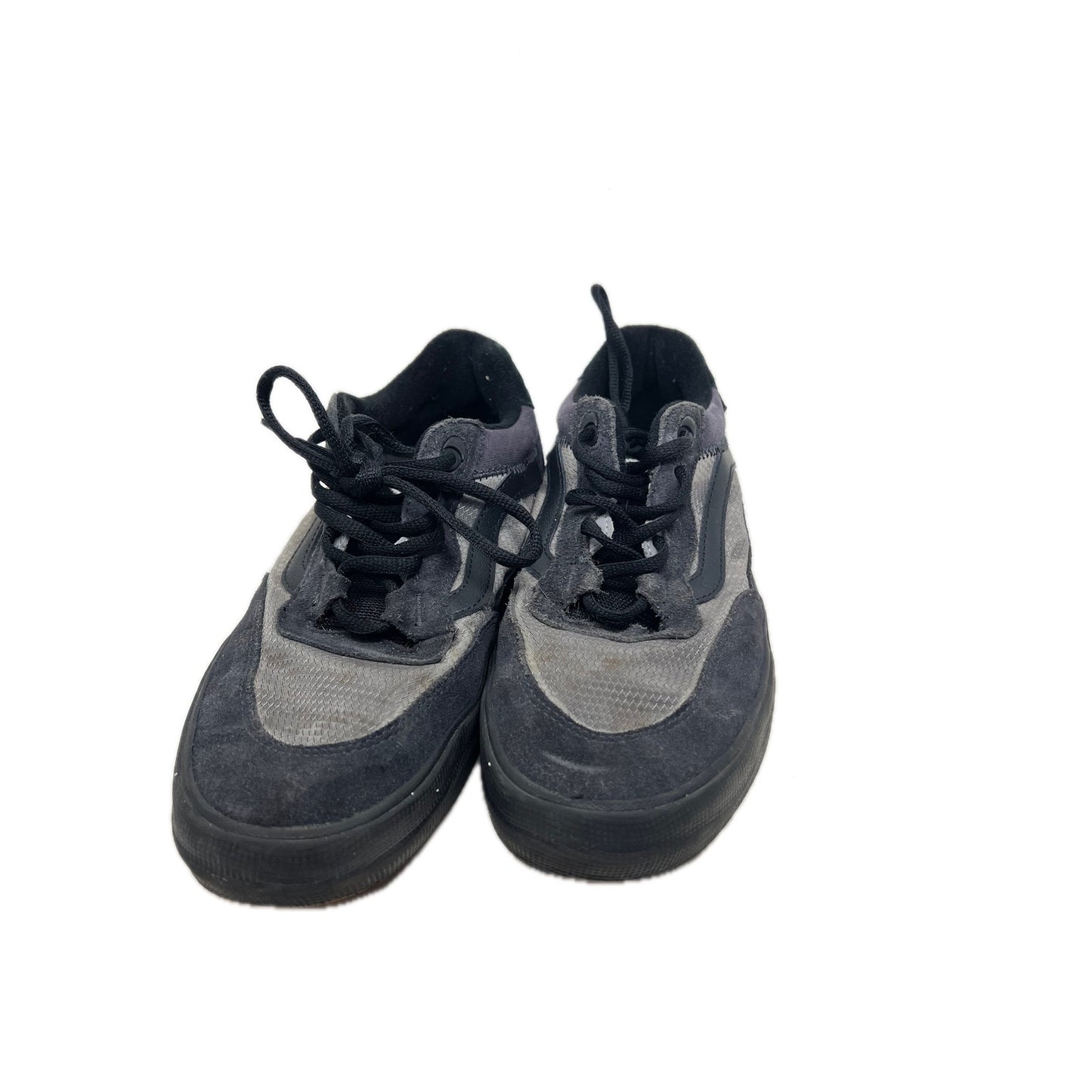 Vans Off The Wall Gray Black Sneakers Mens Size 9