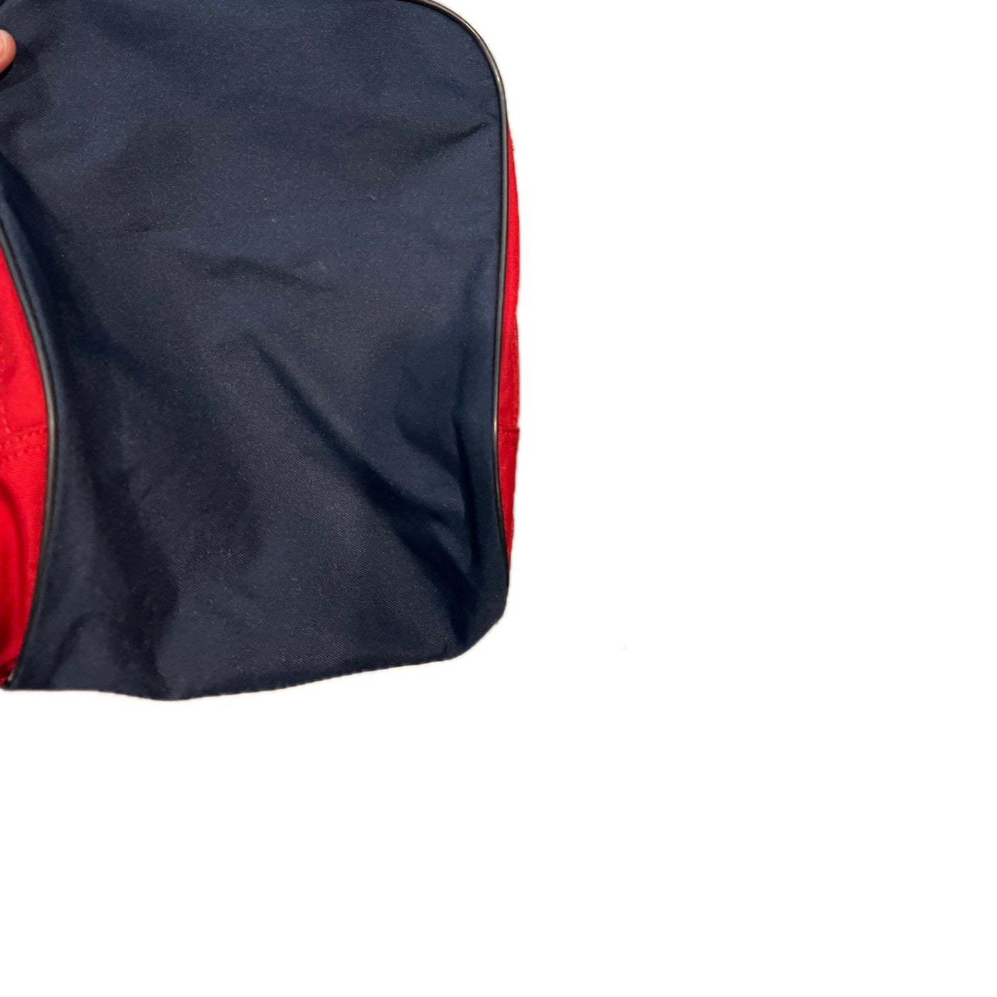 Adidas Defender Medium 20"x12"x10" Blue Red Duffel Bag