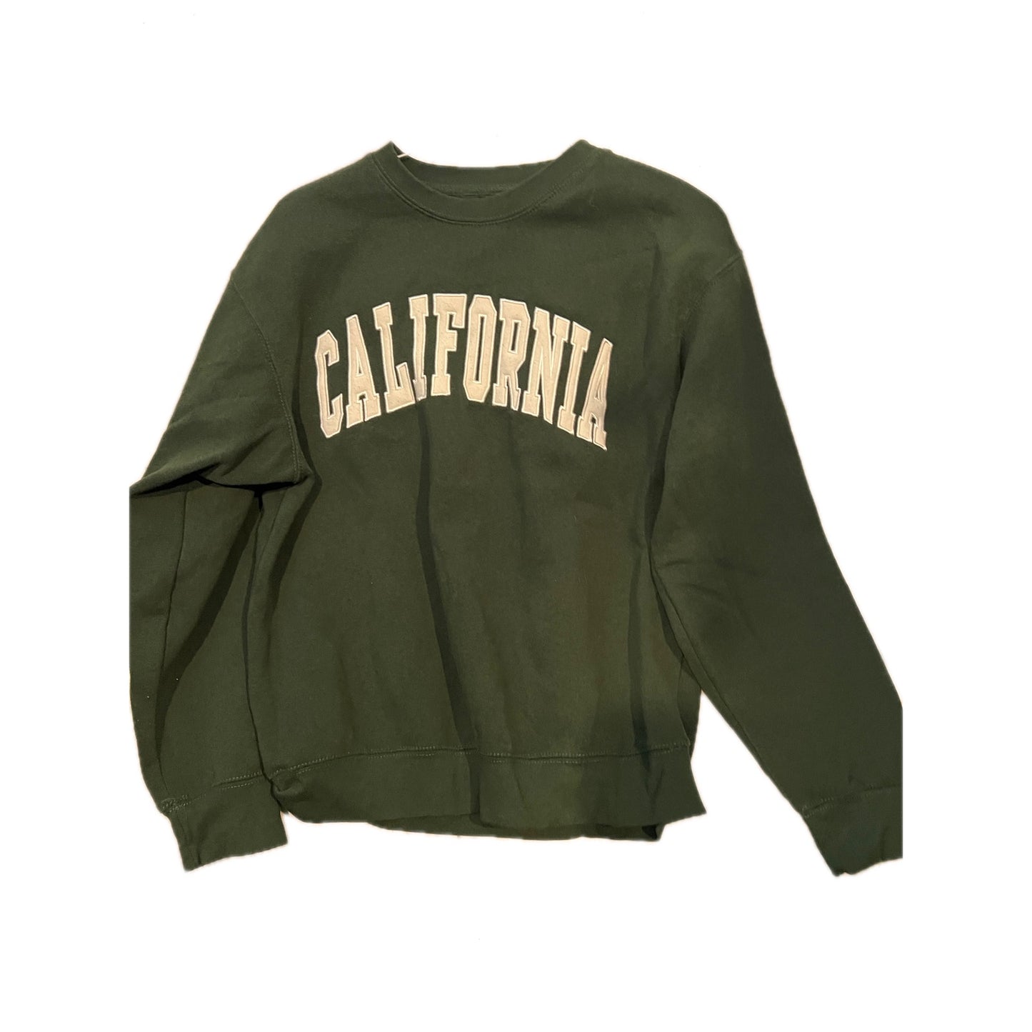New York Popular California Green Crewneck Sweat Men Large