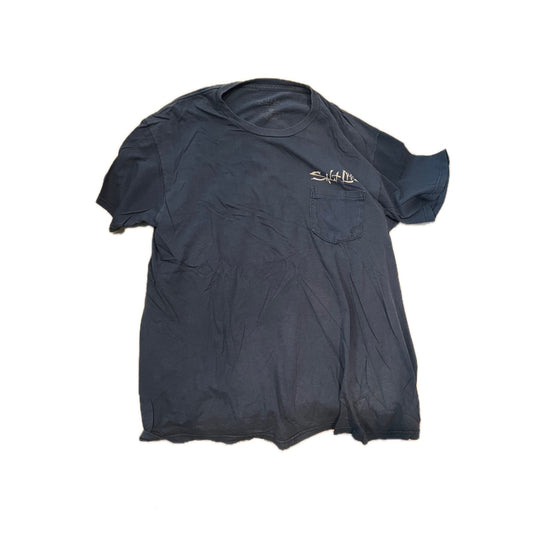 Salty Life Live Salty Black T-Shirt Mens L