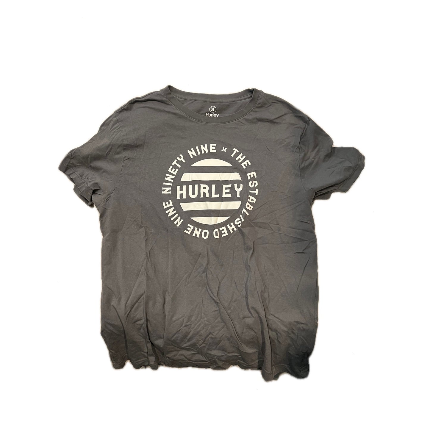 Hurley Gray Khaki Skate Shirt Mens XL