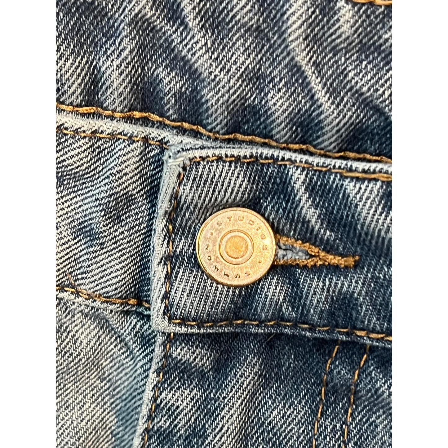 Sumwon Baggy WIde Leg Blue Jeans Unisex 30x27