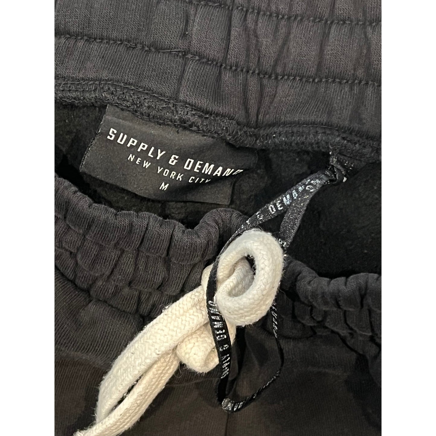 Supply & Demand Black Sweatpants Joggers Mens M