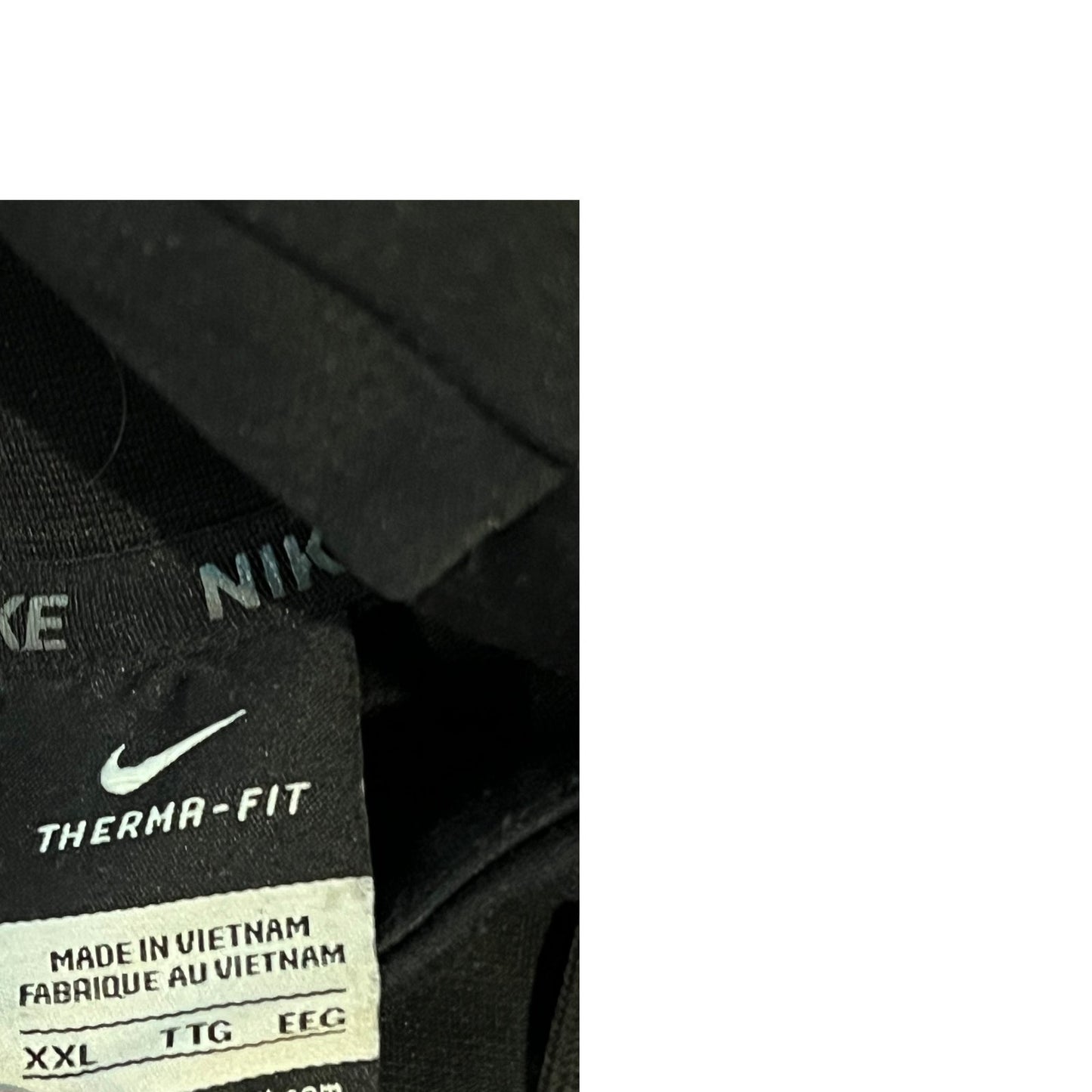 Nike Black Pullover Therma Fit Hoodie Mens XXL