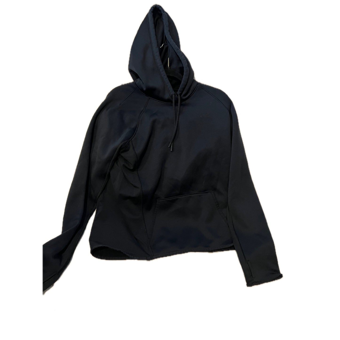Under Armour Sweat à capuche ample noir pour homme, taille L