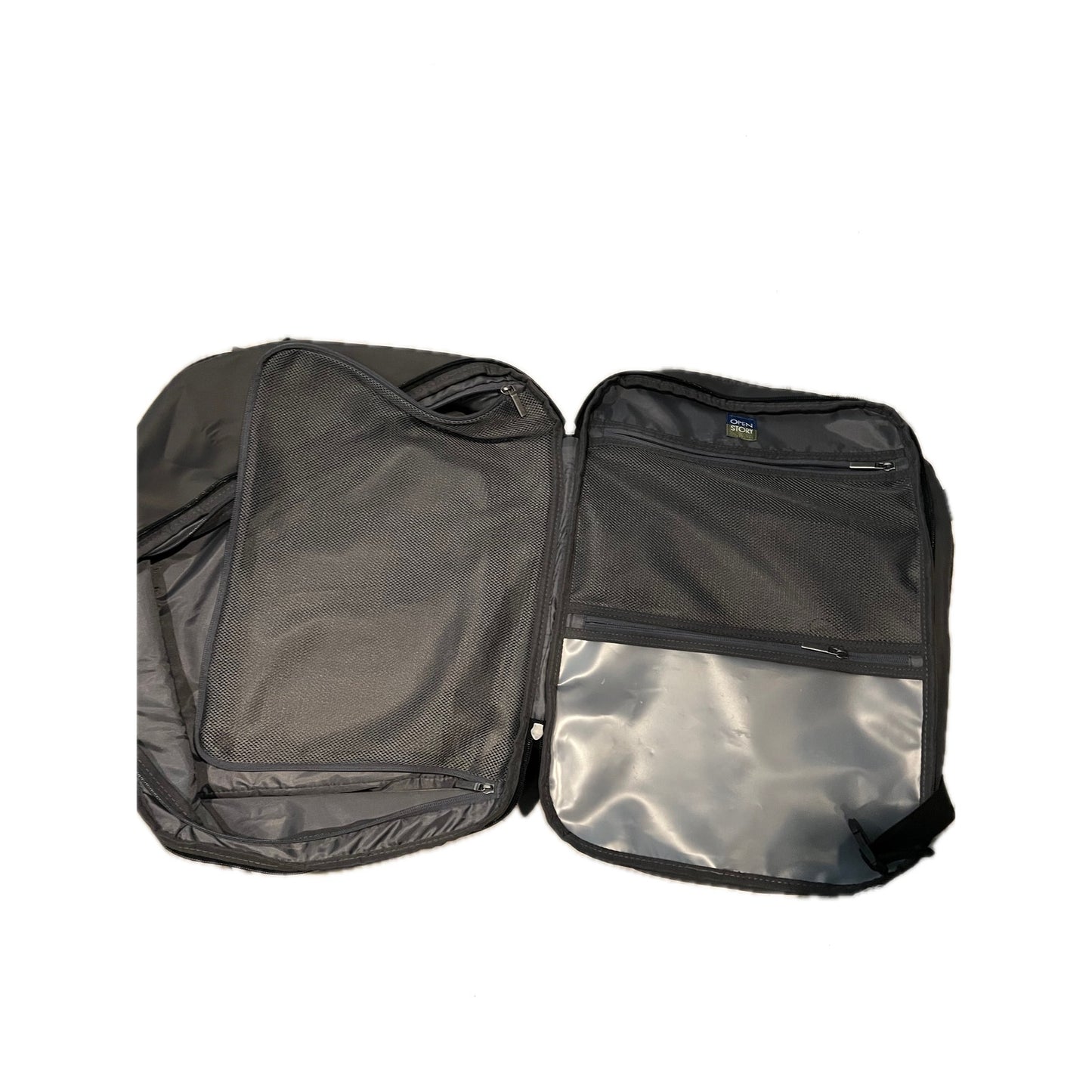 Open Story Signature Traveler Backpack Gray