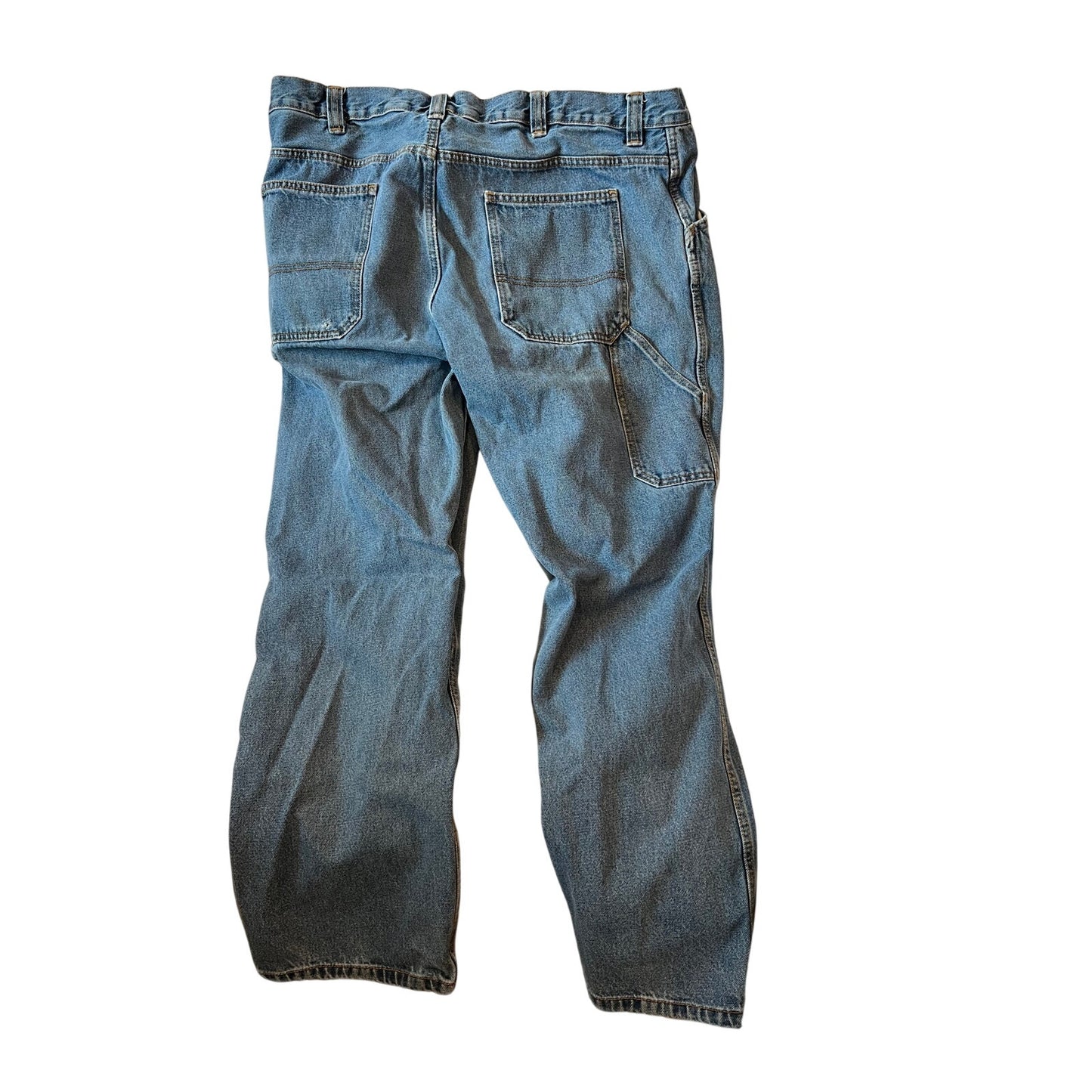 Blue Mountain Blue Straight Heavy Denim Jeans Mens 38x32