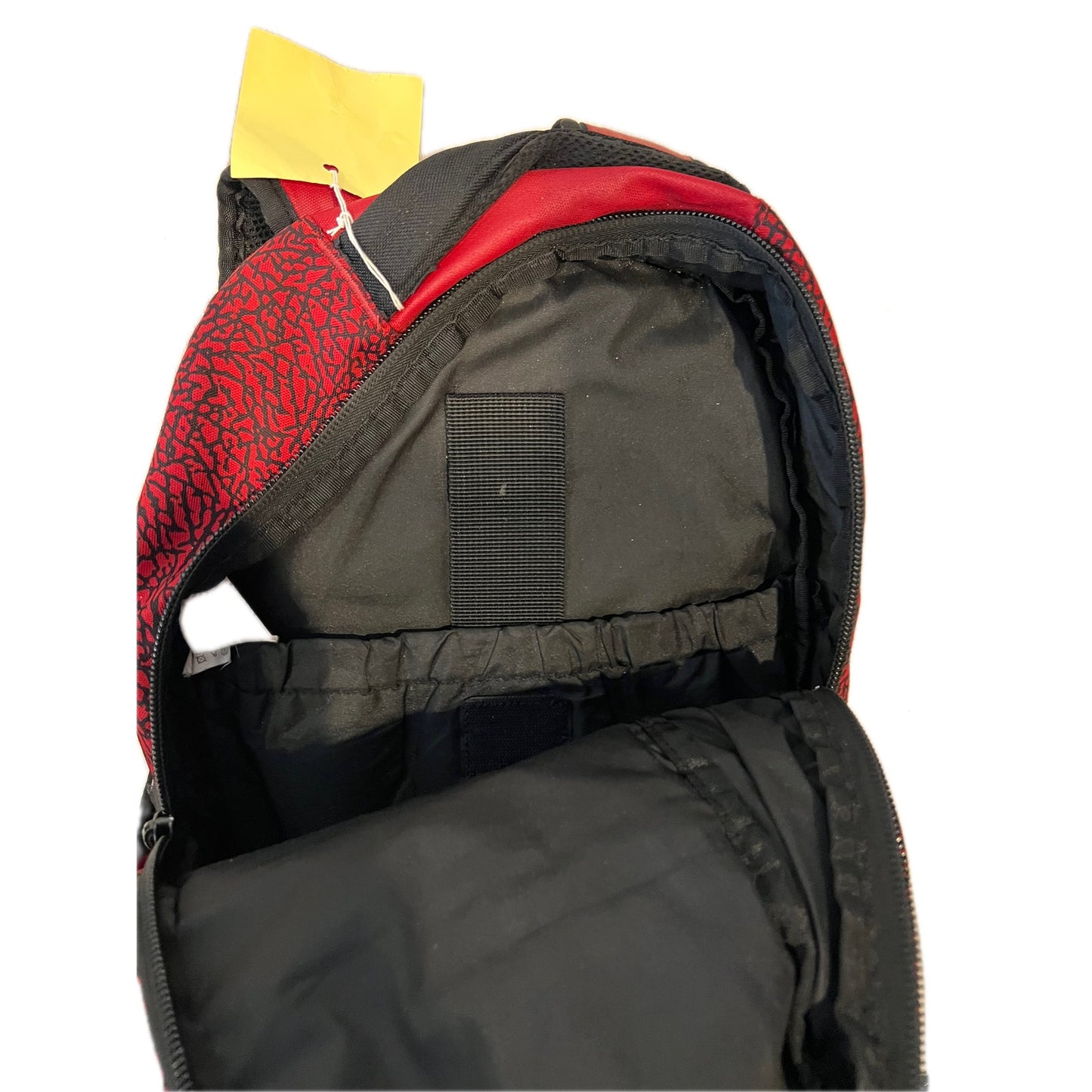 Nike Air Jordan Fluid Backpack Gym Bag Laptop Red Black