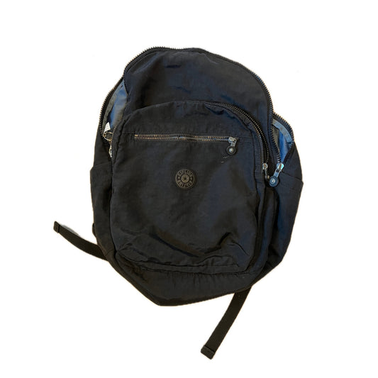 Mochila Kipling negra de tela