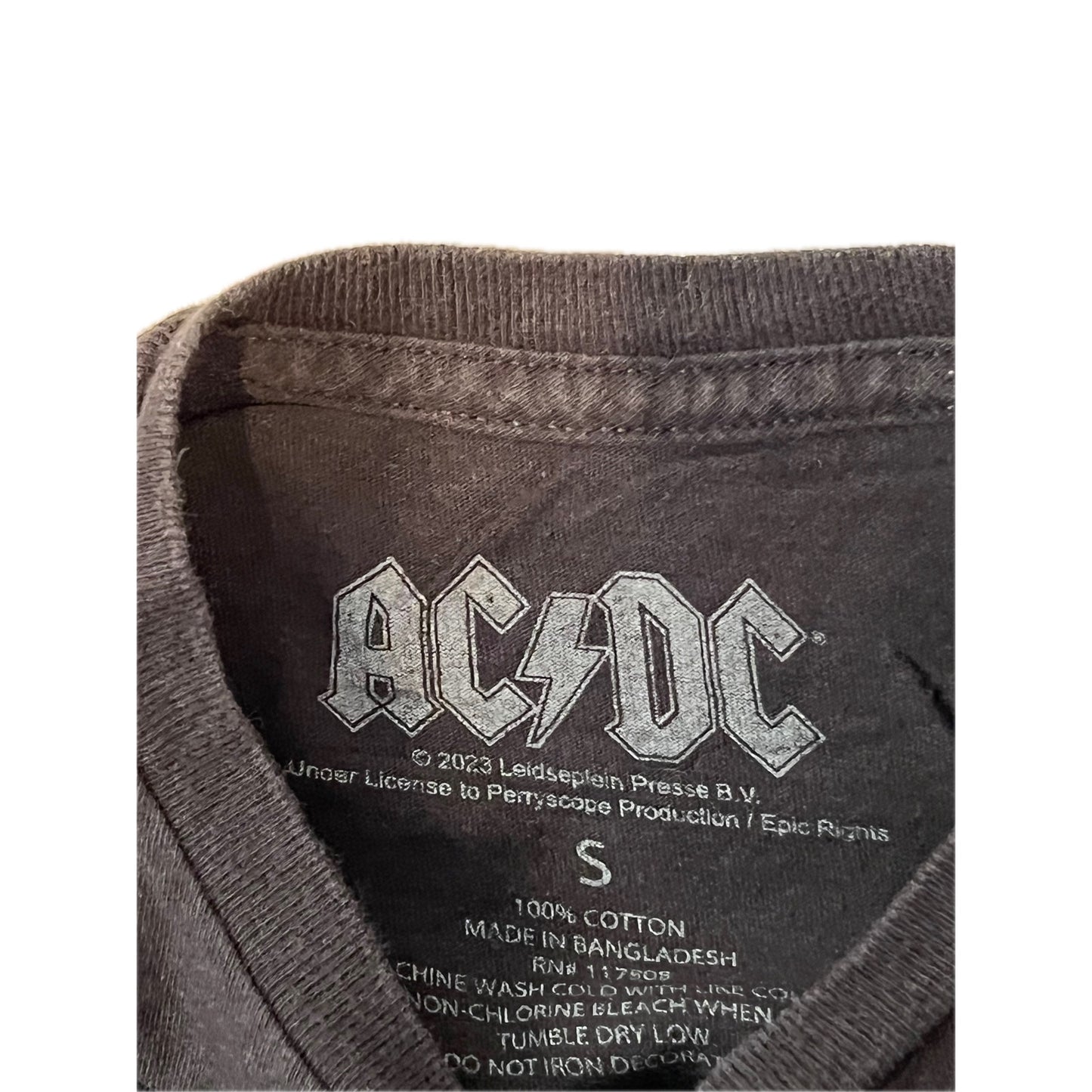 AC DC Highway to Hell Retro T-shirt Mens S