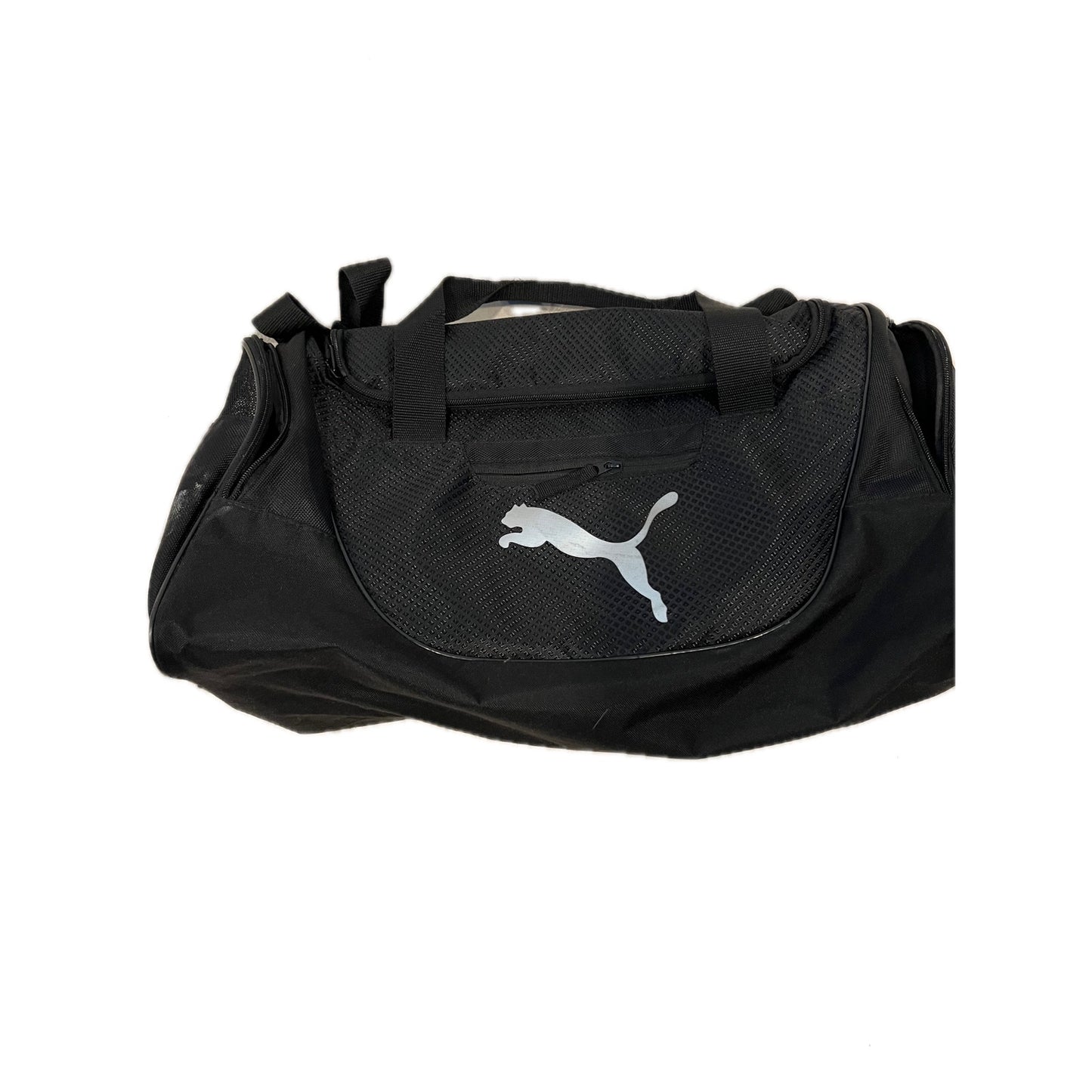 Puma Training Black Black Duffel Bag 20"x12"x10"