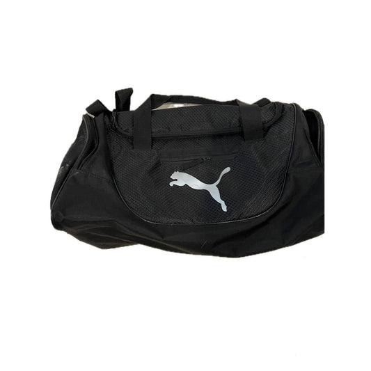 Puma Training Black Black Duffel Bag 20"x12"x10"