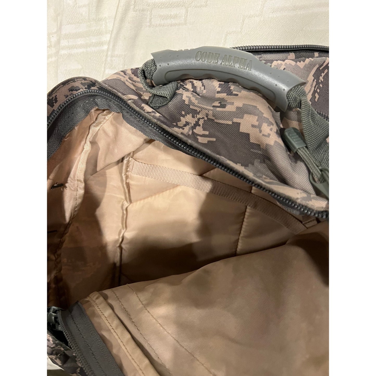 Mercury Green Brown Camo XL Tactical Backpack