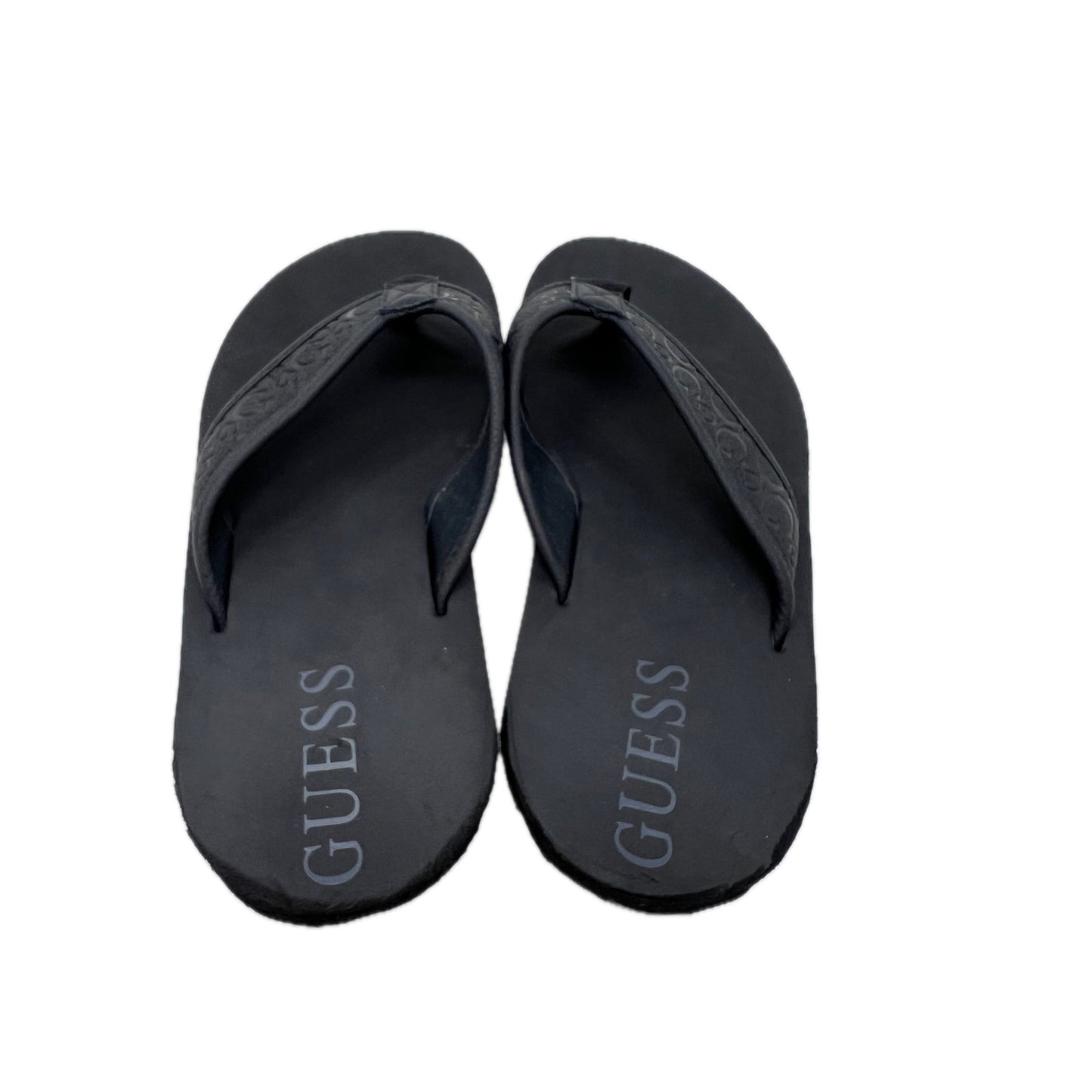 Sandalias Guess para hombre, talla 11, de color negro