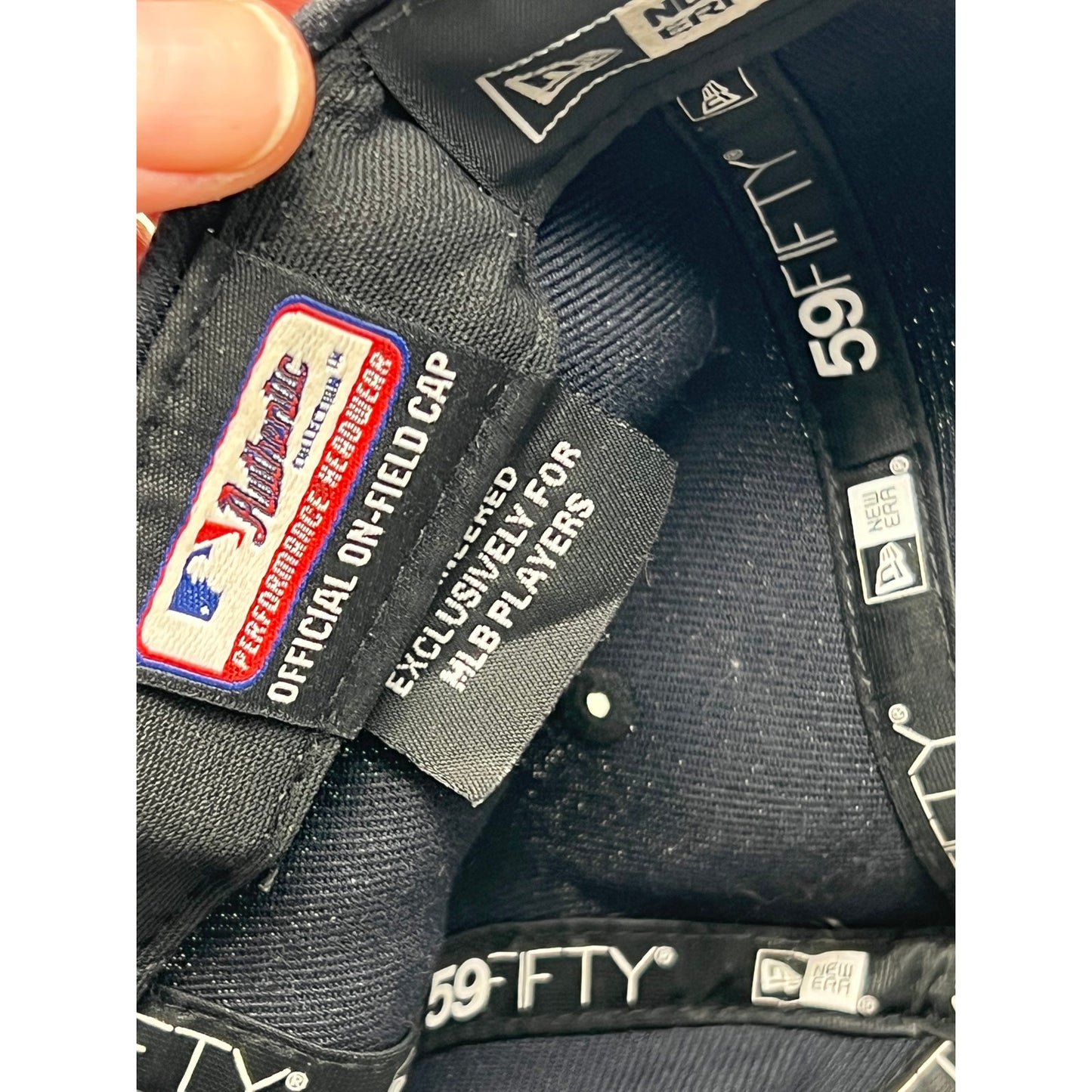 New Era Official On Field NY Yankees 7 3/4 Baseball Hat