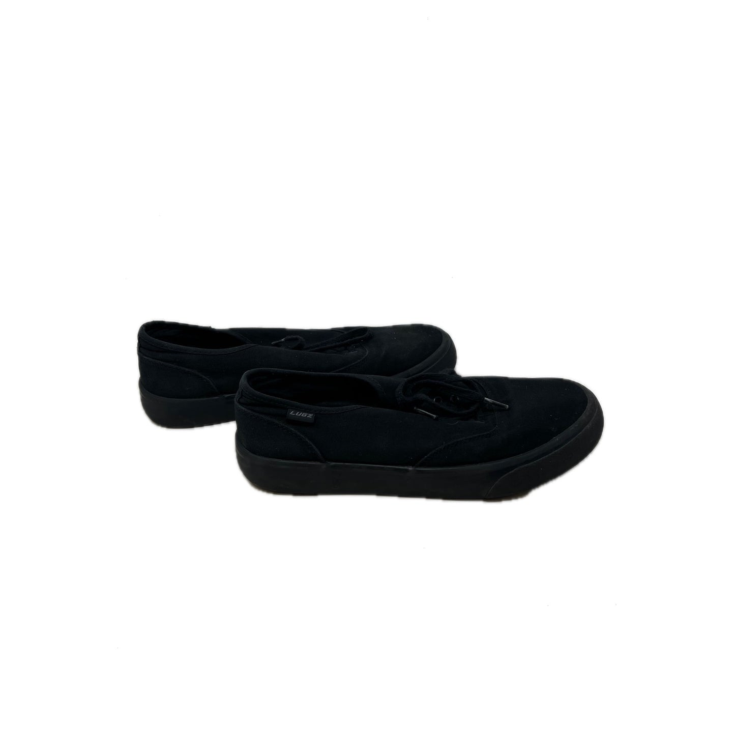 Zapatillas de lona negras Lugz Legacy MLEARC-001 para hombre, talla 9.5