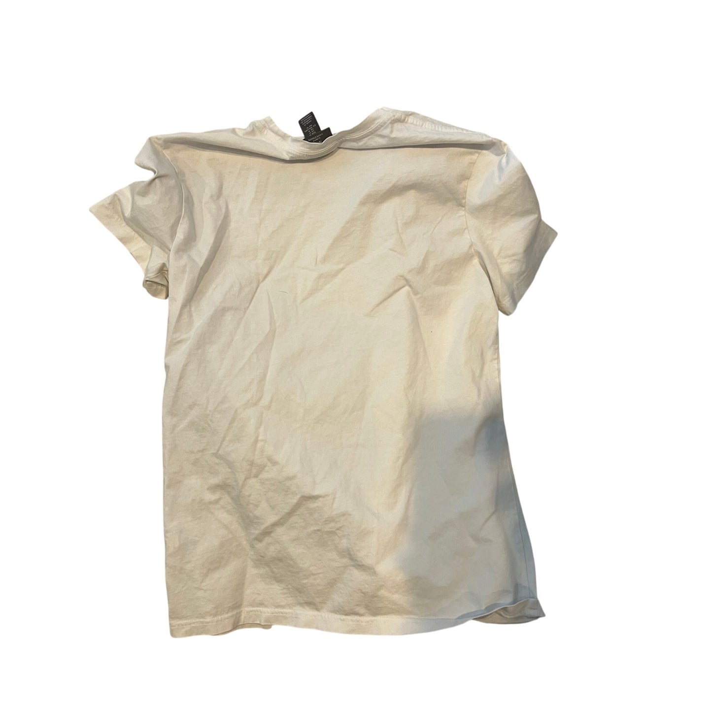 T-shirt blanc slim H&M homme taille M