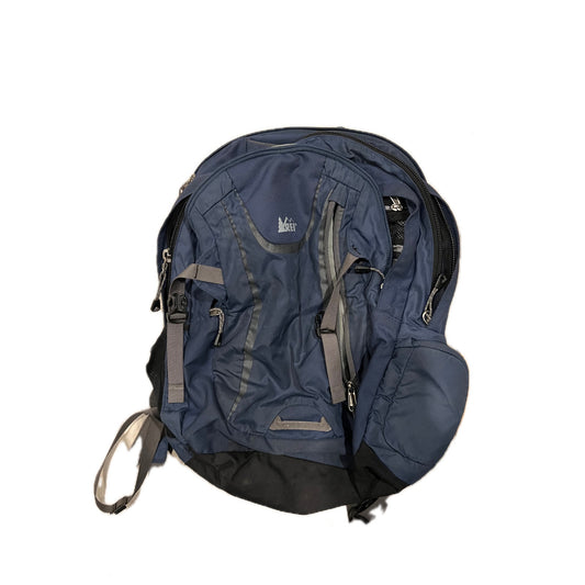 REI Trail 30 Laptop Blue Gray Black Backpack