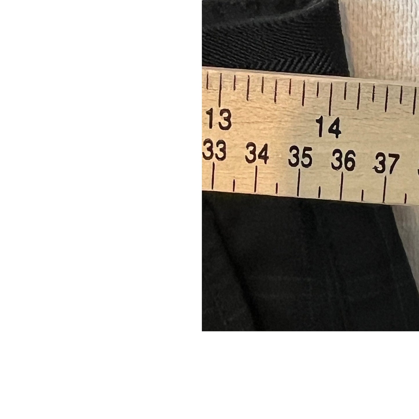 Pantalon décontracté Zaraa à motif noir unisexe, petite taille 28x26
